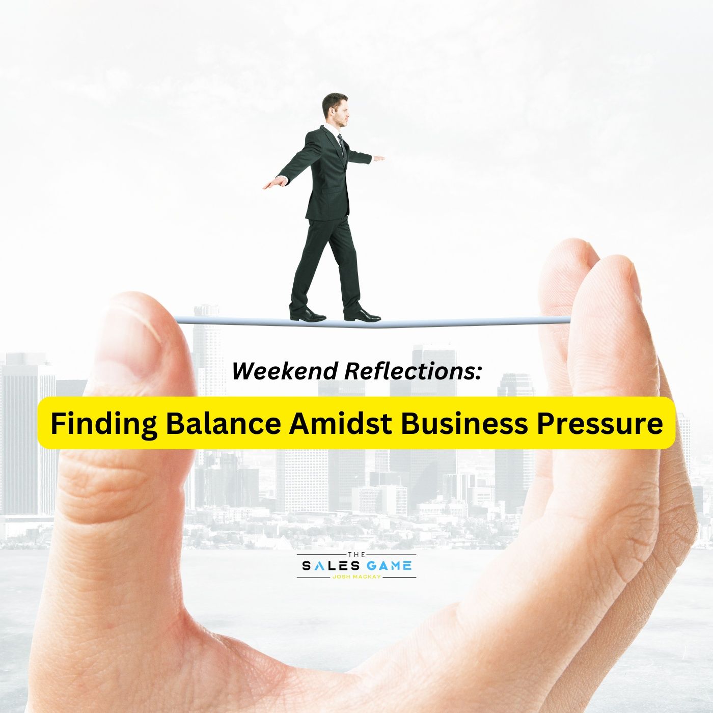 Day 18: Weekend Reflections - Finding Balance Amidst Business Pressure episode artwork