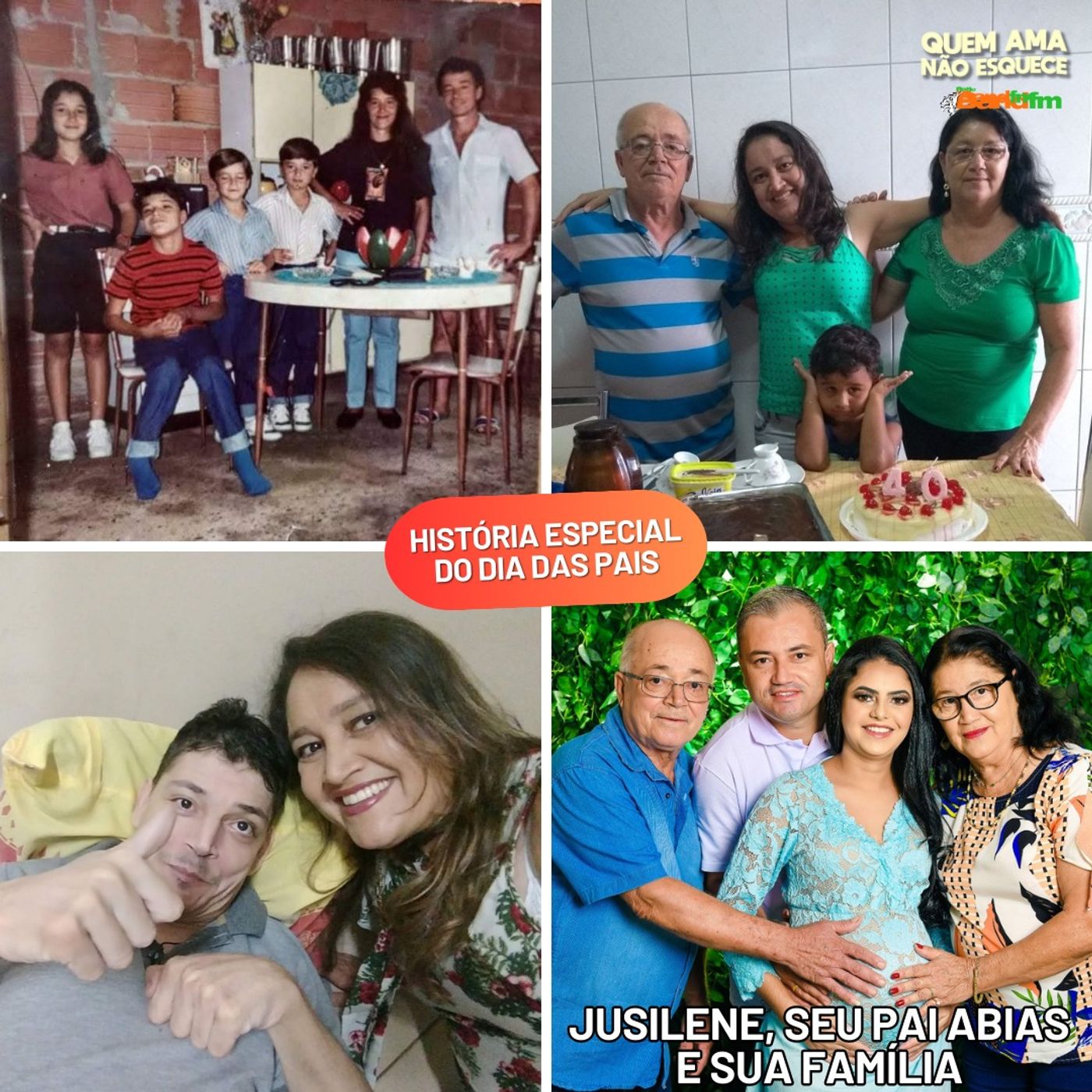 HISTÓRIA ESPECIAL DO DIA DOS PAIS - QUEM AMA NÃO ESQUECE 09/08/2024