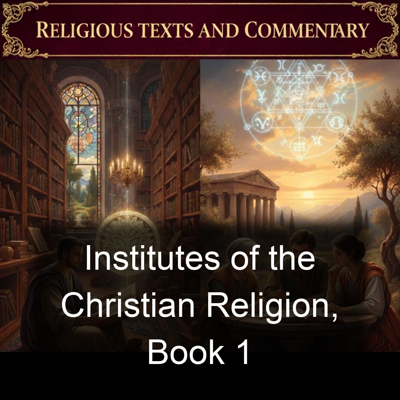 Institutes of the Christian Religion, Book 1 cover art