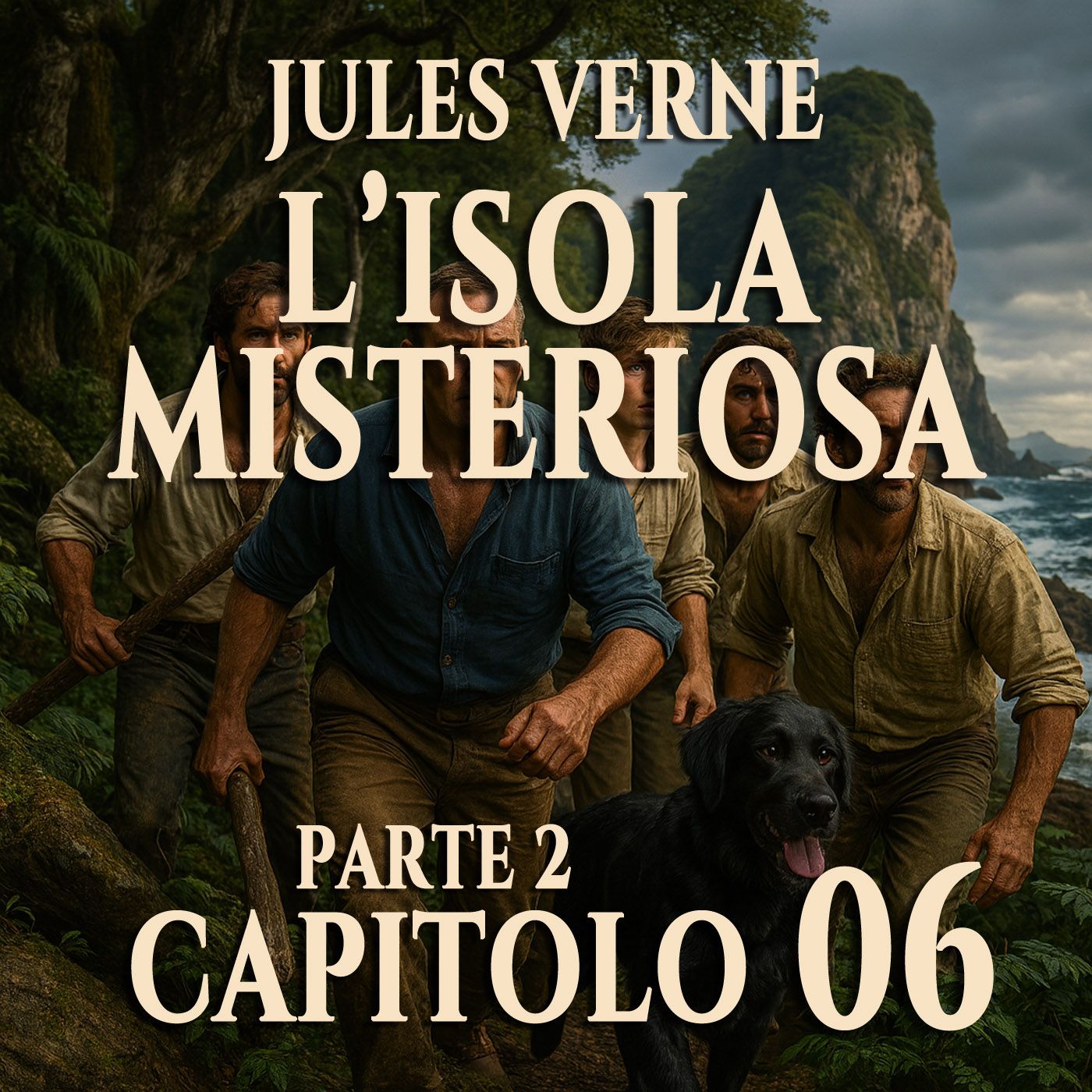 L'Isola Misteriosa Parte 2 - capitolo 06
