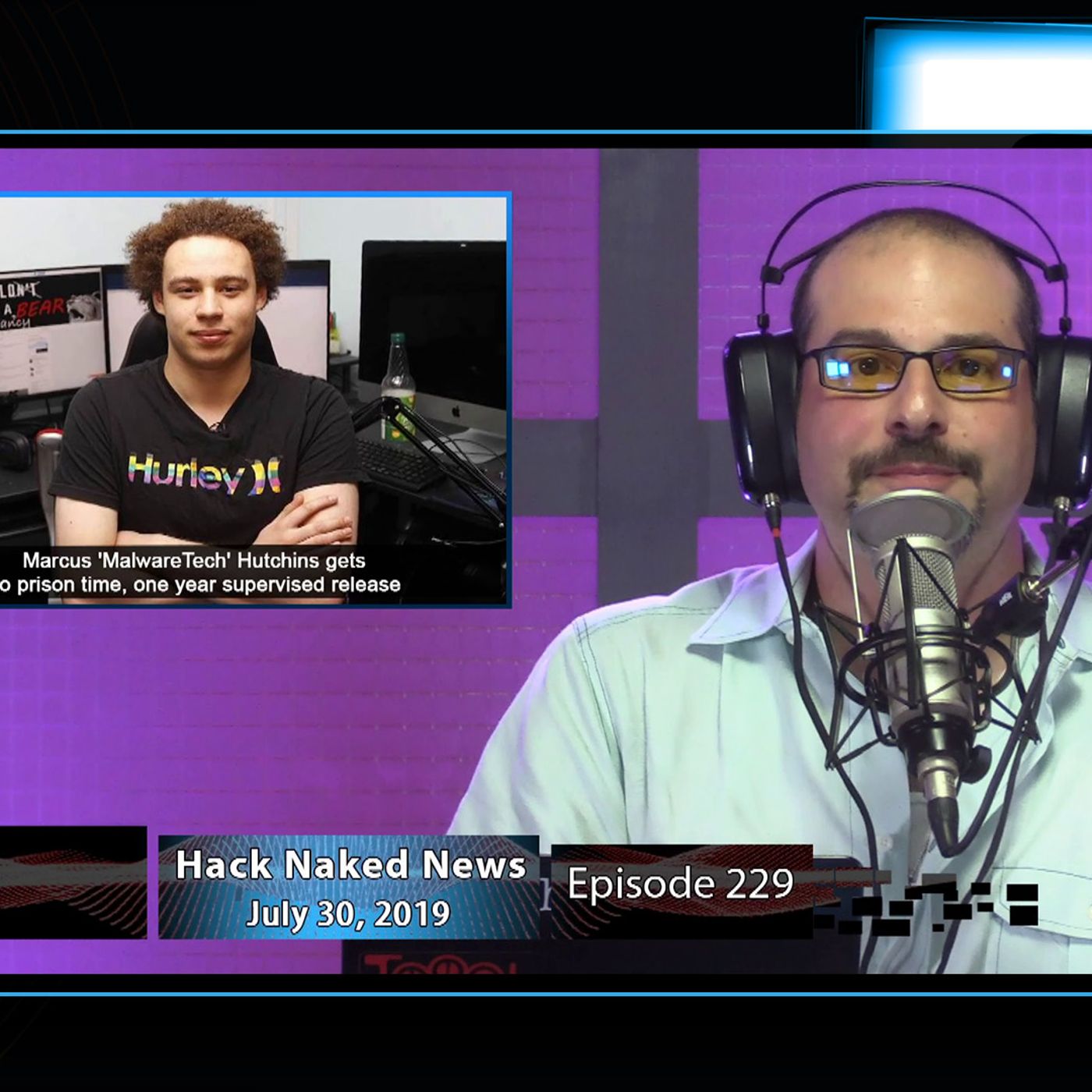 Hack Naked News #229 - July 30, 2019 episode artwork