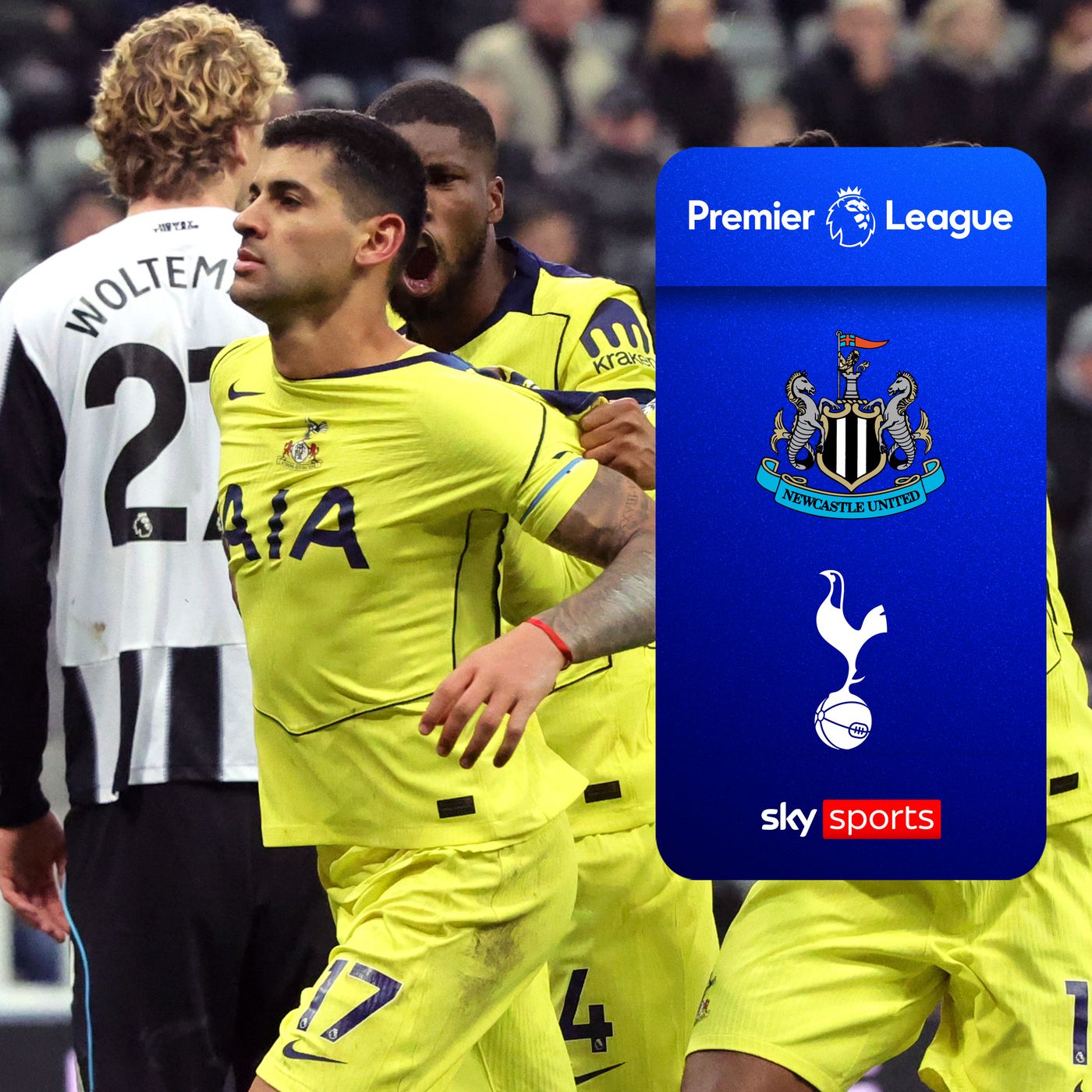 Romero's stunning brace earns Spurs a 2-2 draw at St James' Park