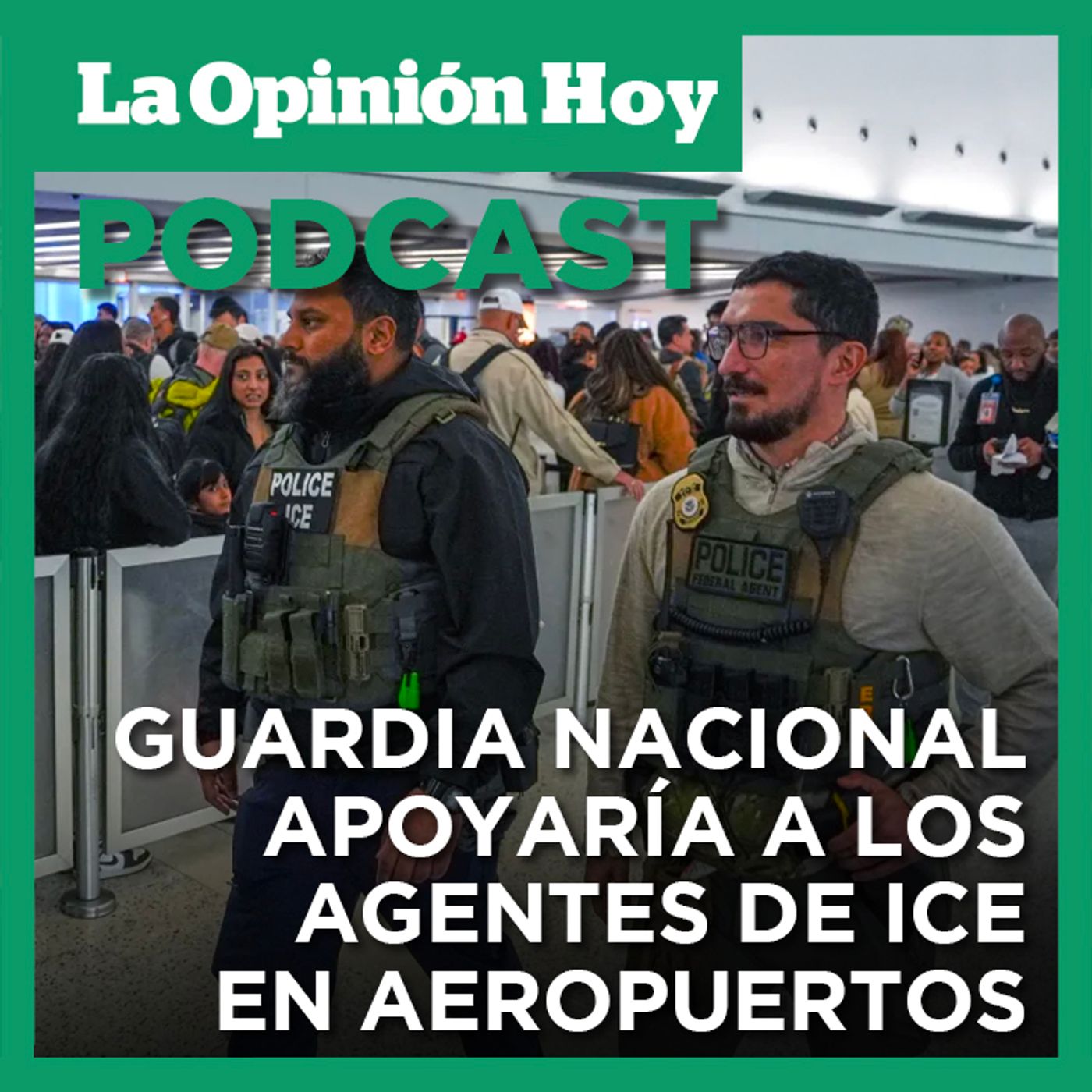 Trump enviará a la Guardia Nacional a aeropuertos “si no es suficiente” con ICE.