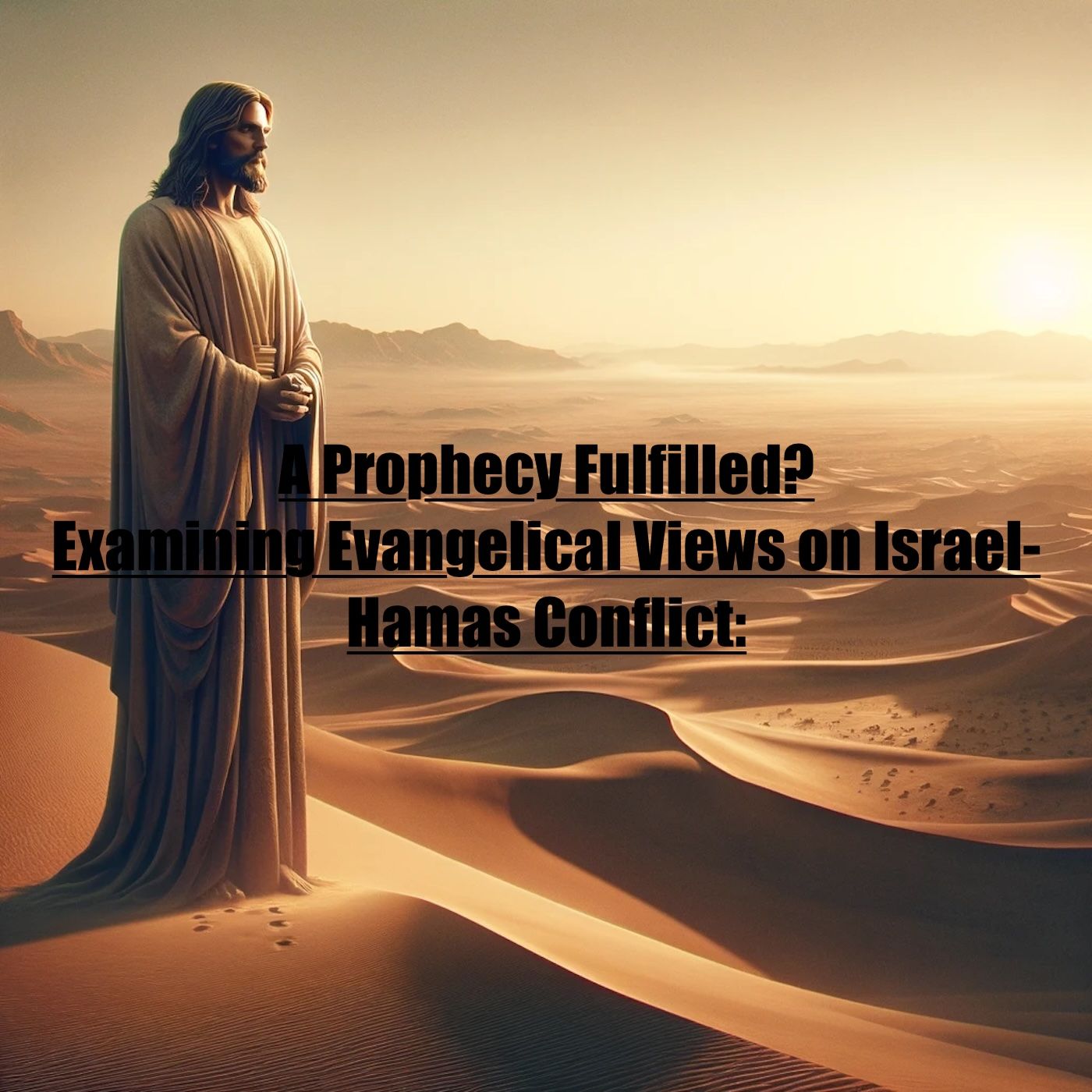 Prophecy Fulfilled? Examining Evangelical Views on tIrael-Hamas Conflict
