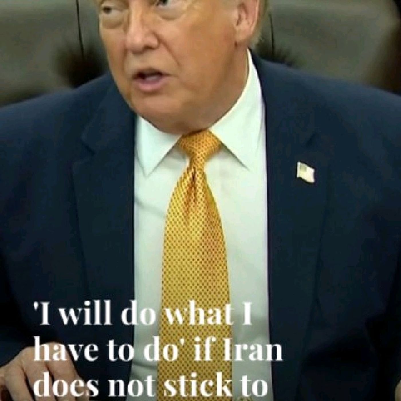 US President Donald Trump insisted the Strait of Hormuz is 'totally open' and that Iran will never have a nuclear weapon. episode artwork