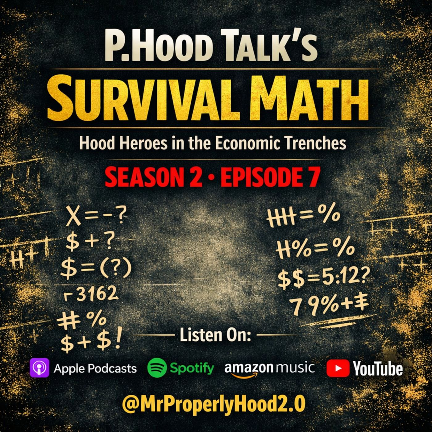 The Economic War Room: Survival Math; Hood Hero's in the Economic Trenches episode artwork