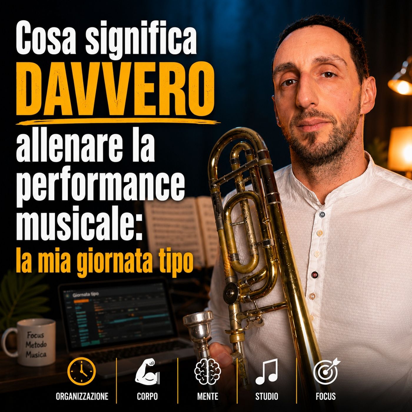 Cosa significa DAVVERO allenare la performance musicale: la mia giornata tipo episode artwork