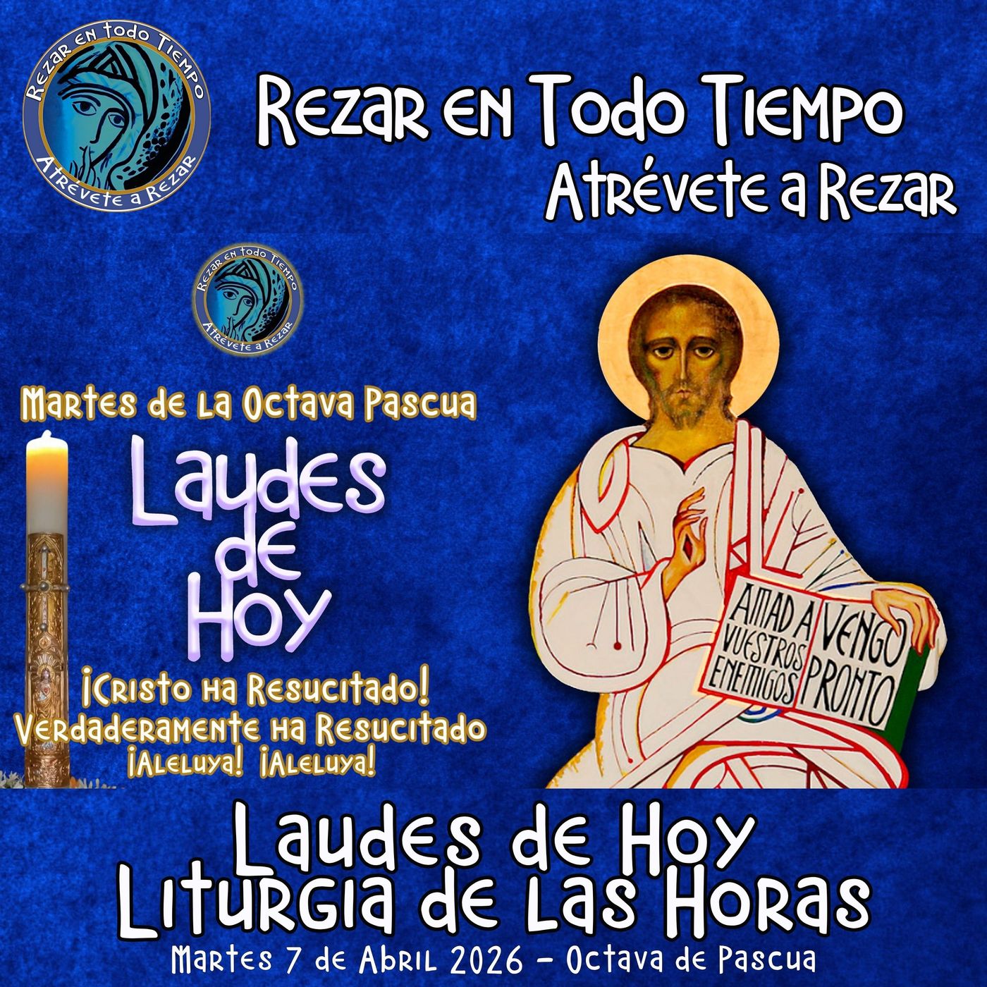 Laudes del dia de hoy, Martes de la 8va de Pascua 7 de Abril 2026 ✟ Liturgia de las Horas ✟ CAMINO NEOCATECUMENAL. episode artwork