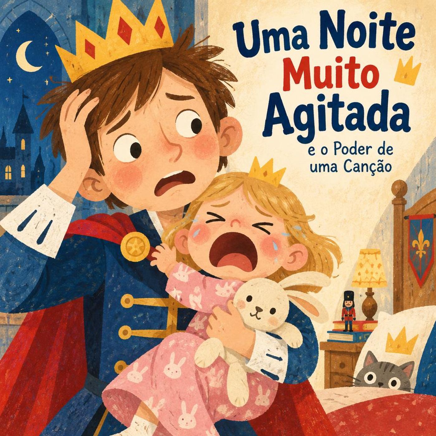 A Princesa Chorona e a Canção de Ninar Mágica ｜【Conto infantil】