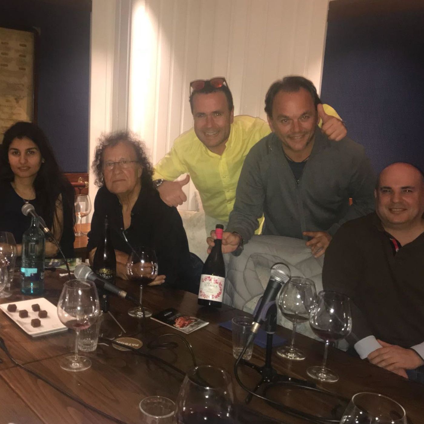 Programa de radio en el Restaurante Patrón en Barcelona