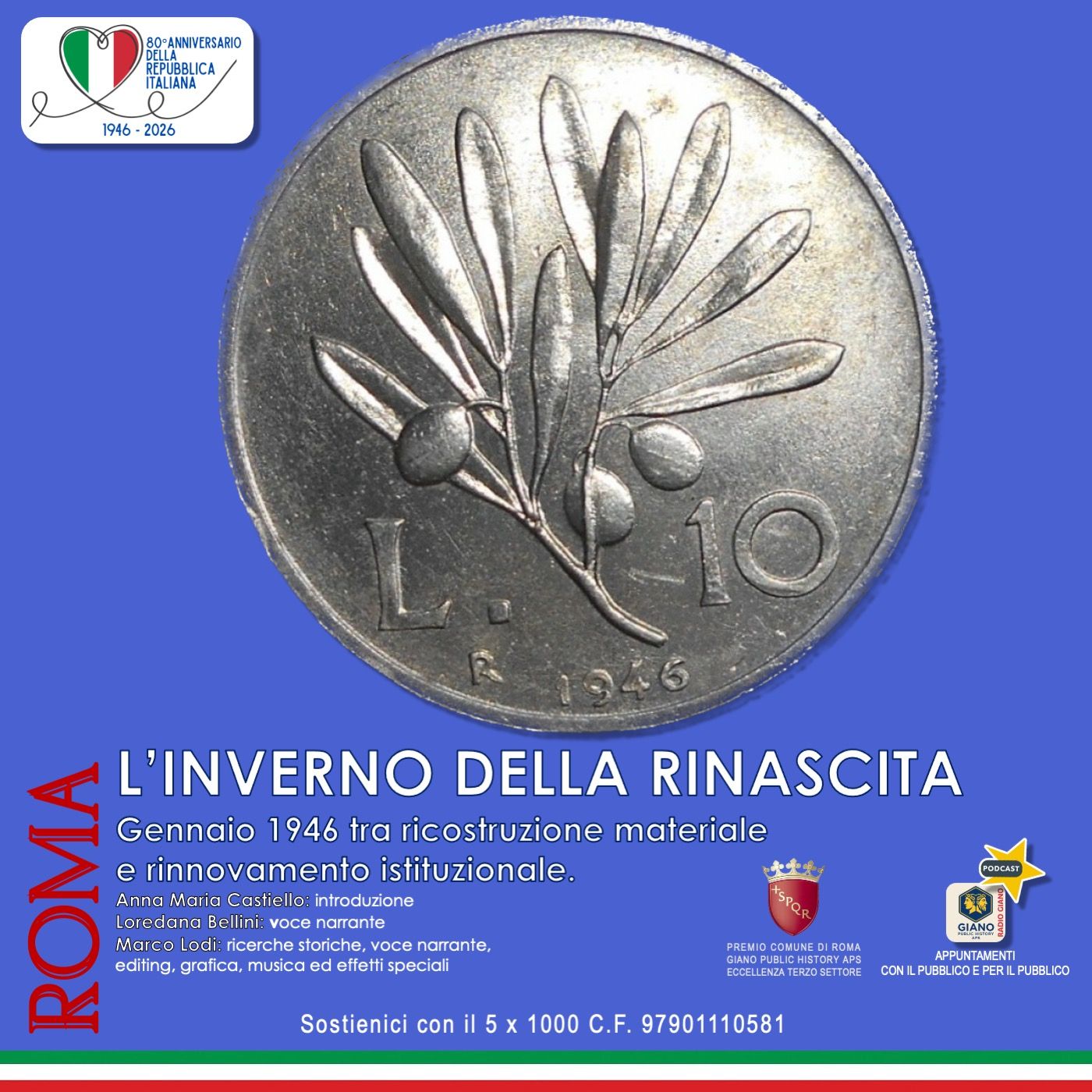 L’INVERNO DELLA RINASCITA. Gennaio 1946 tra ricostruzione materiale e rinnovamento istituzionale episode artwork