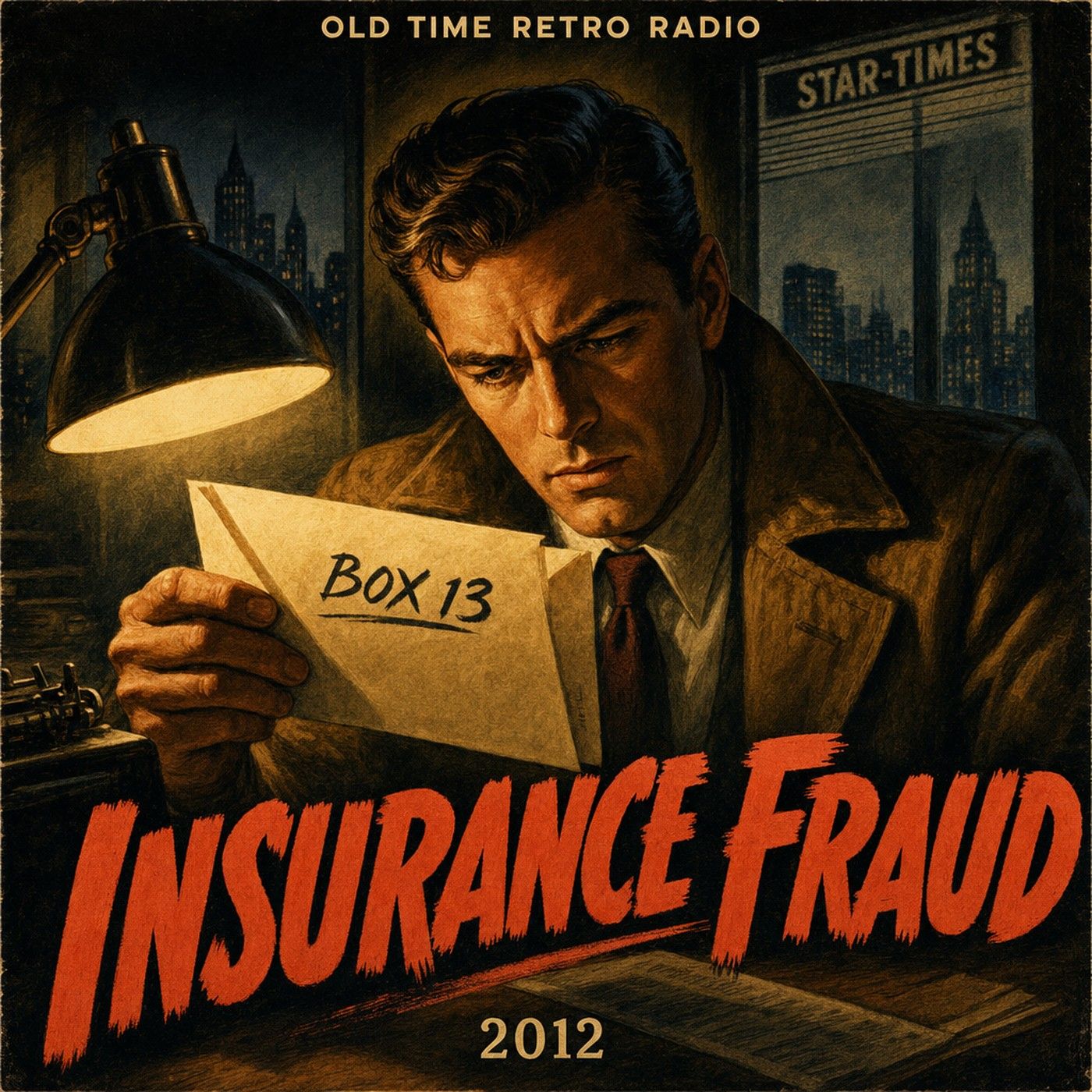 Box 13 - "Insurance Fraud" (Old Time Radio, 2012) episode artwork