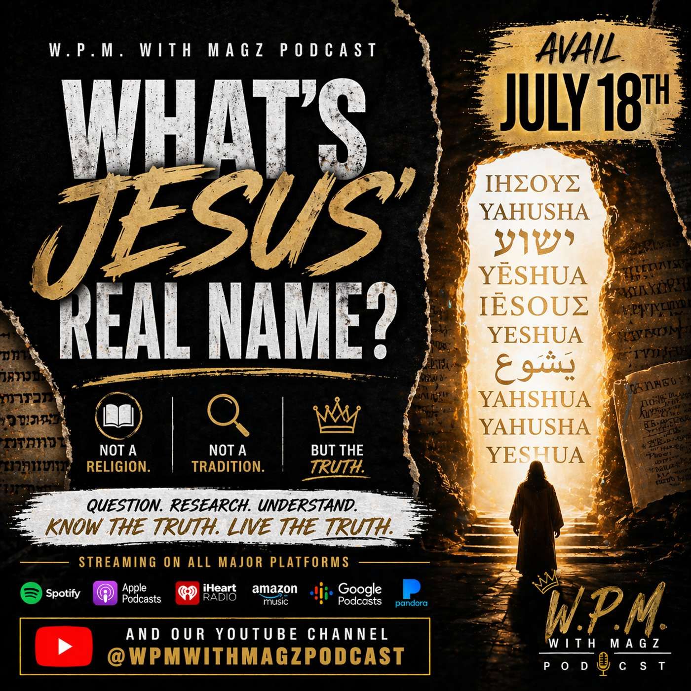 What's Jesus' Real Name? episode artwork