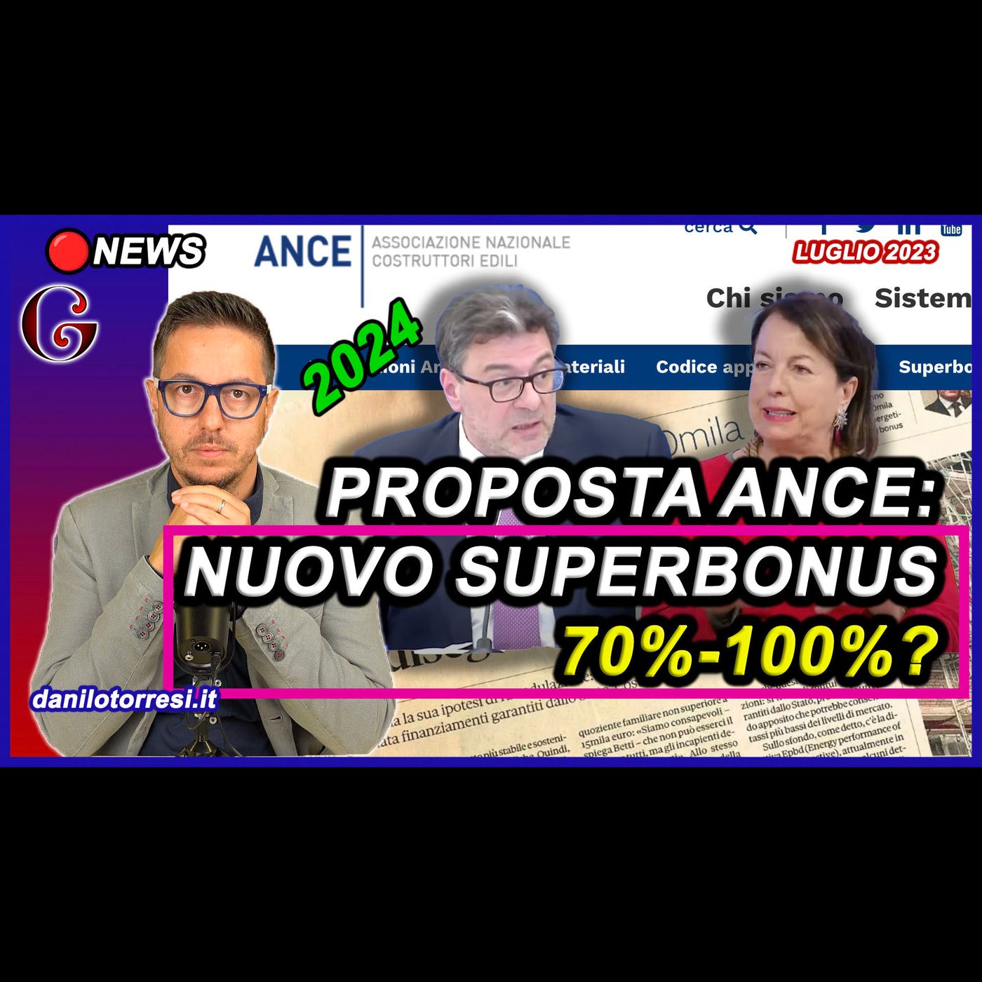 ANCE: NUOVO SUPERBONUS 70-100% ultime notizie - proposta di riordino per il 2024 episode artwork