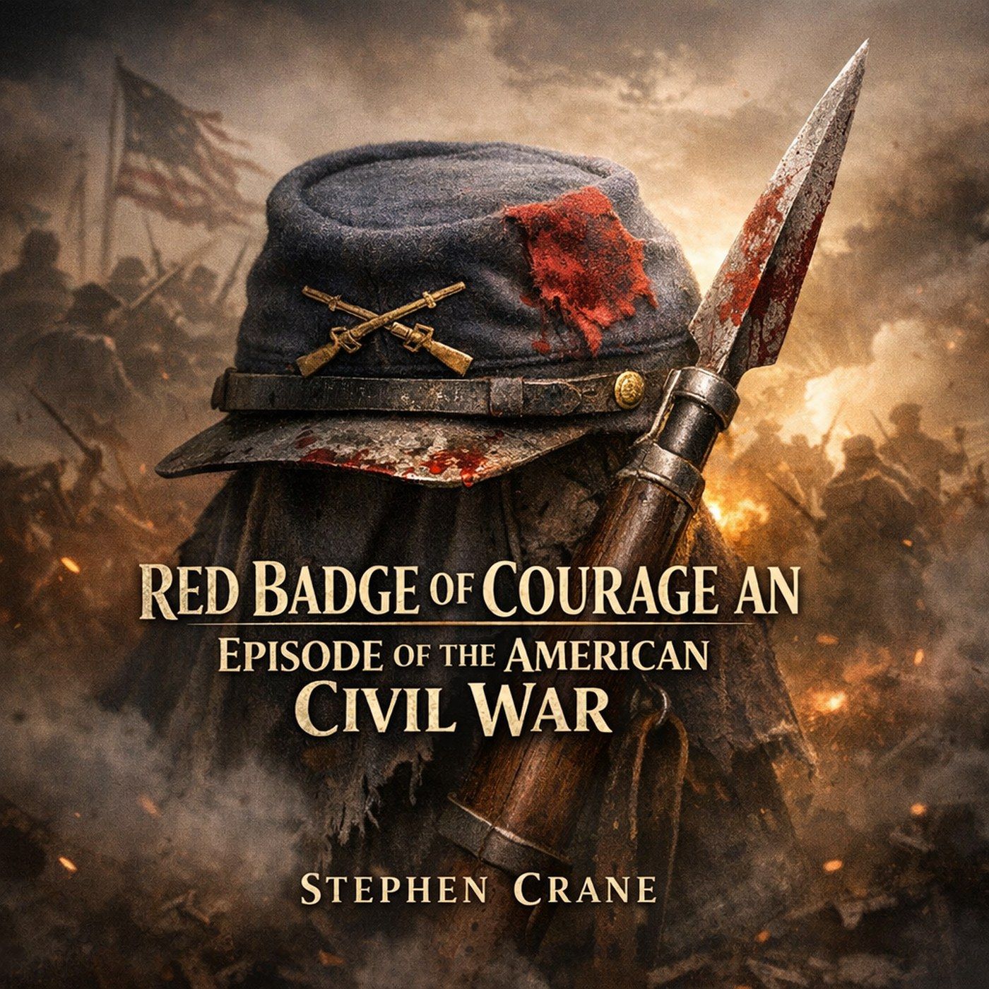 🟡 Red Badge of Courage; An Episode of the American Civil War (Full Audiobook) | Stephen Crane episode artwork