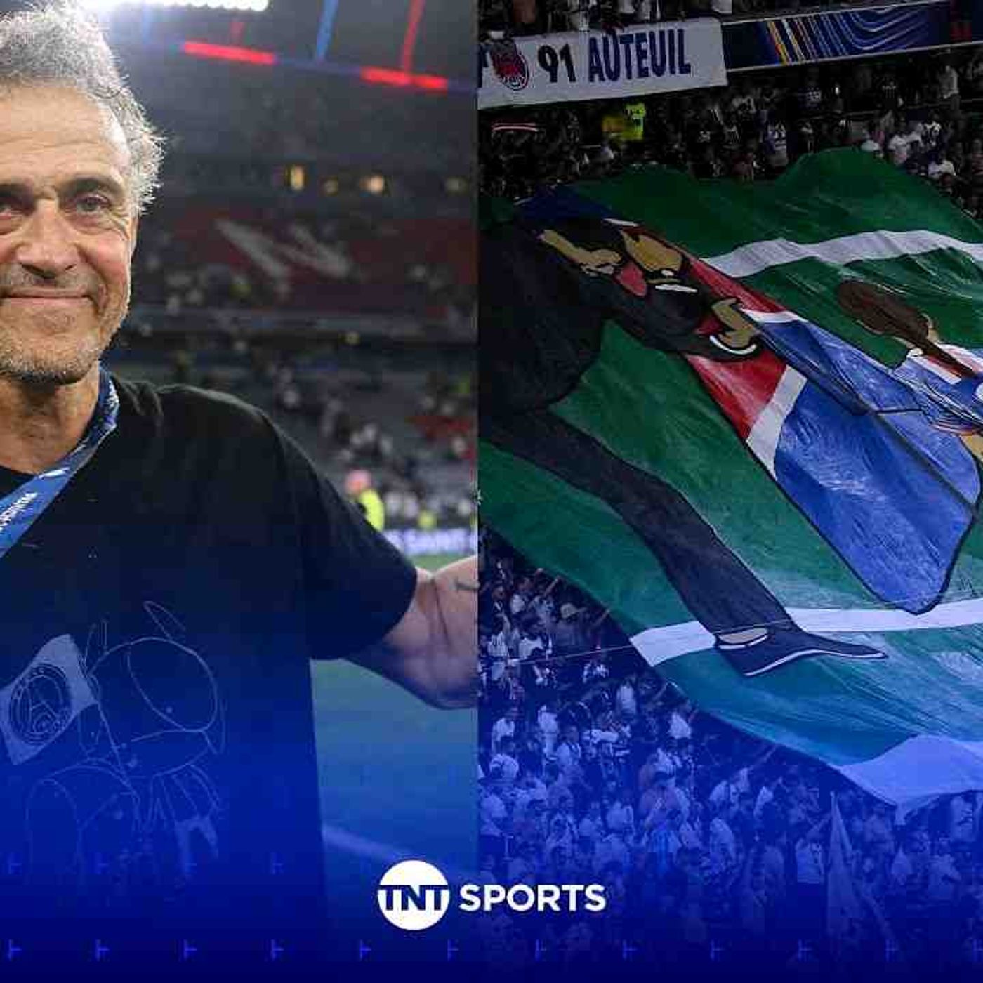 Luis Enrique wears special T-shirt with image of his late daughter Xana after _UCL Glory ❤️ _UCL(MP3_160K)
