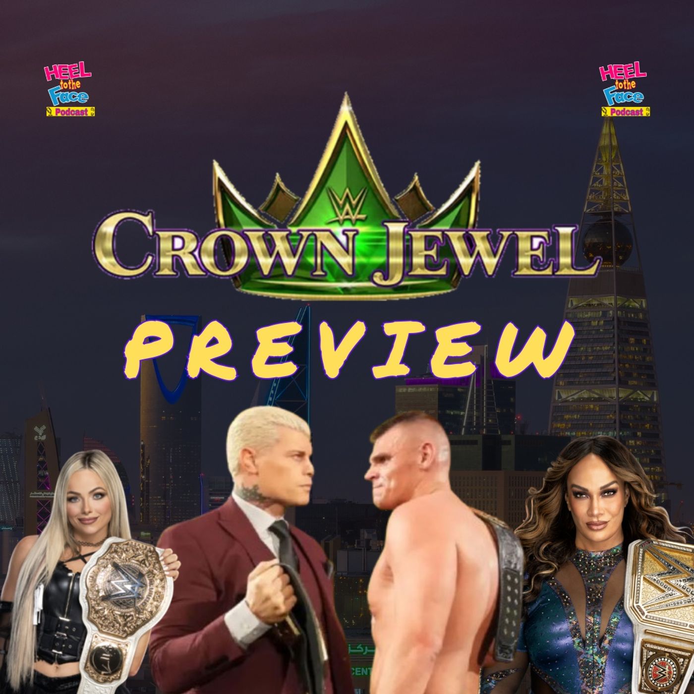WWE Crown Jewel 2024 preview and more. episode artwork