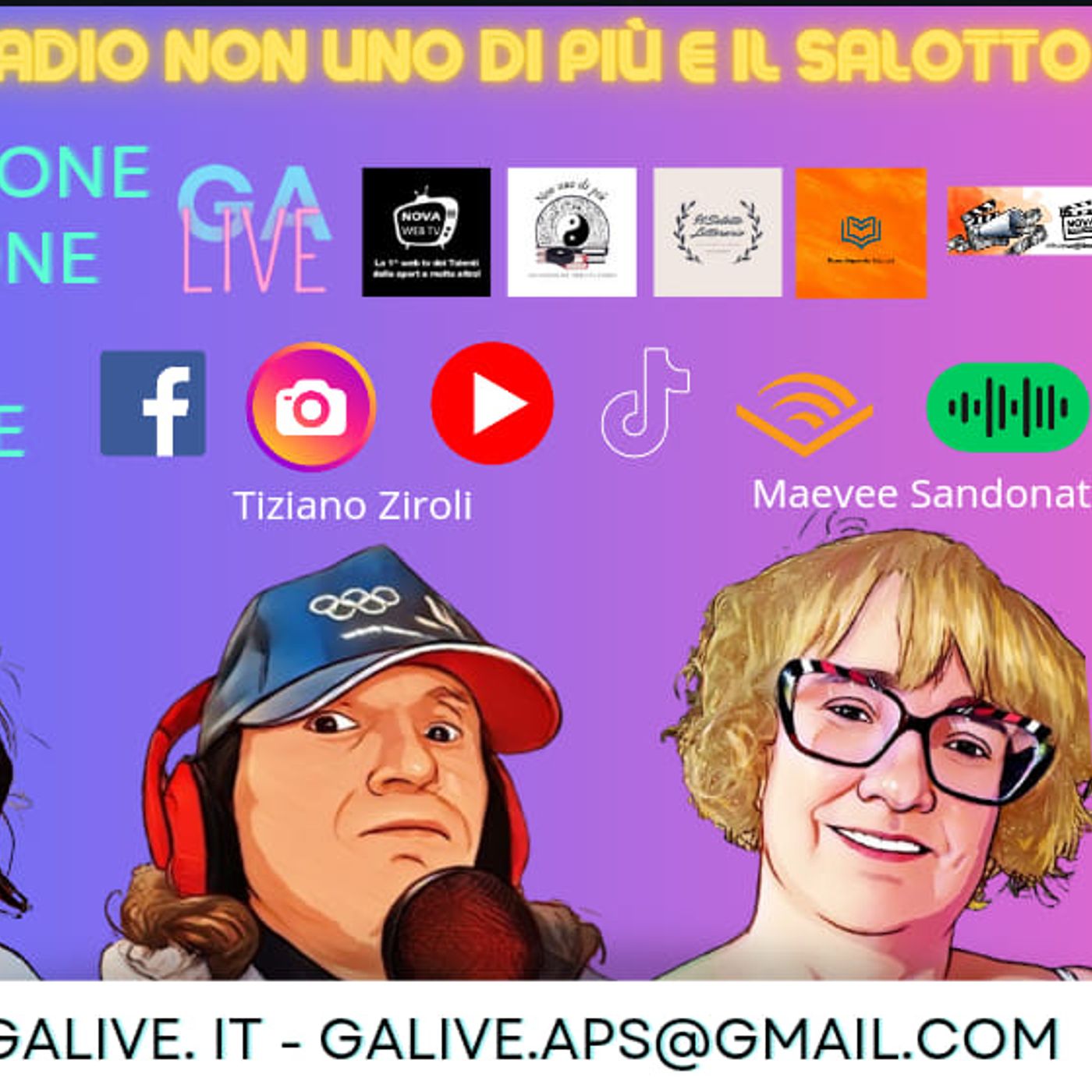 "Galive show-Radio non uno di più"..Maria Braghesiu, Oscar Quasi episode artwork
