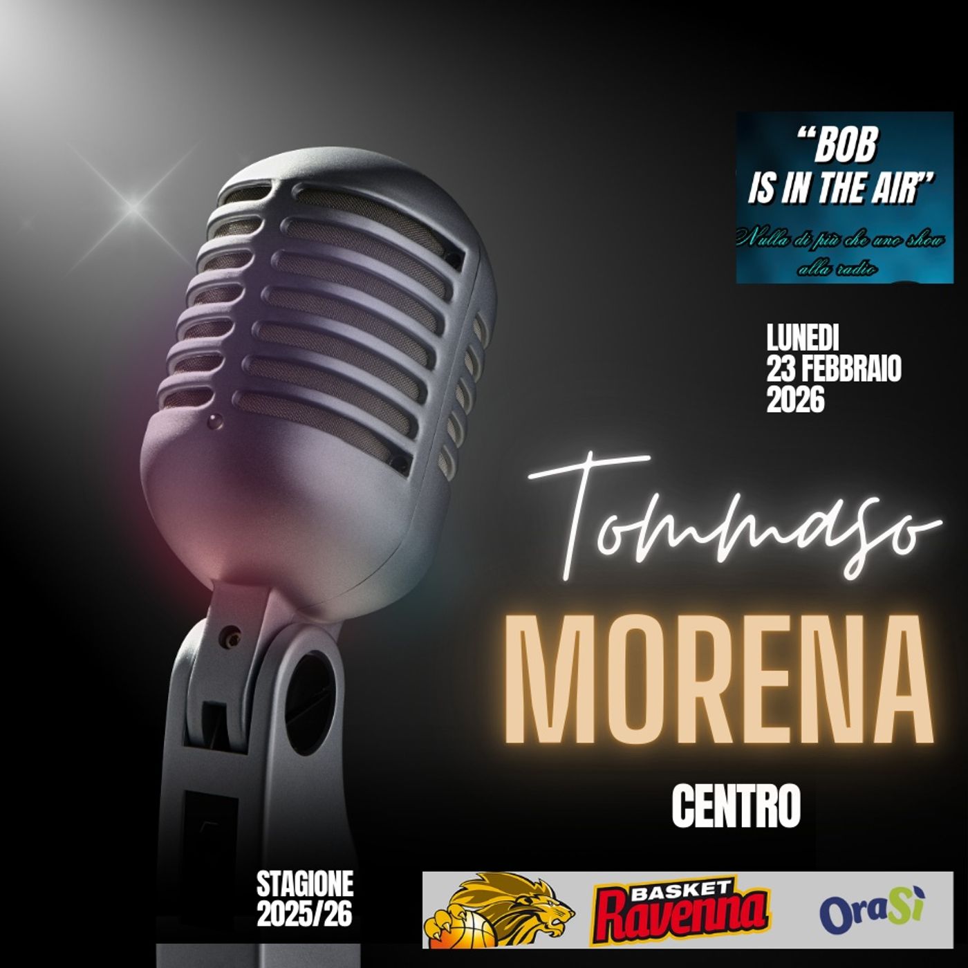 Intervista a Tommaso Morena 23 febbraio 2026 episode artwork
