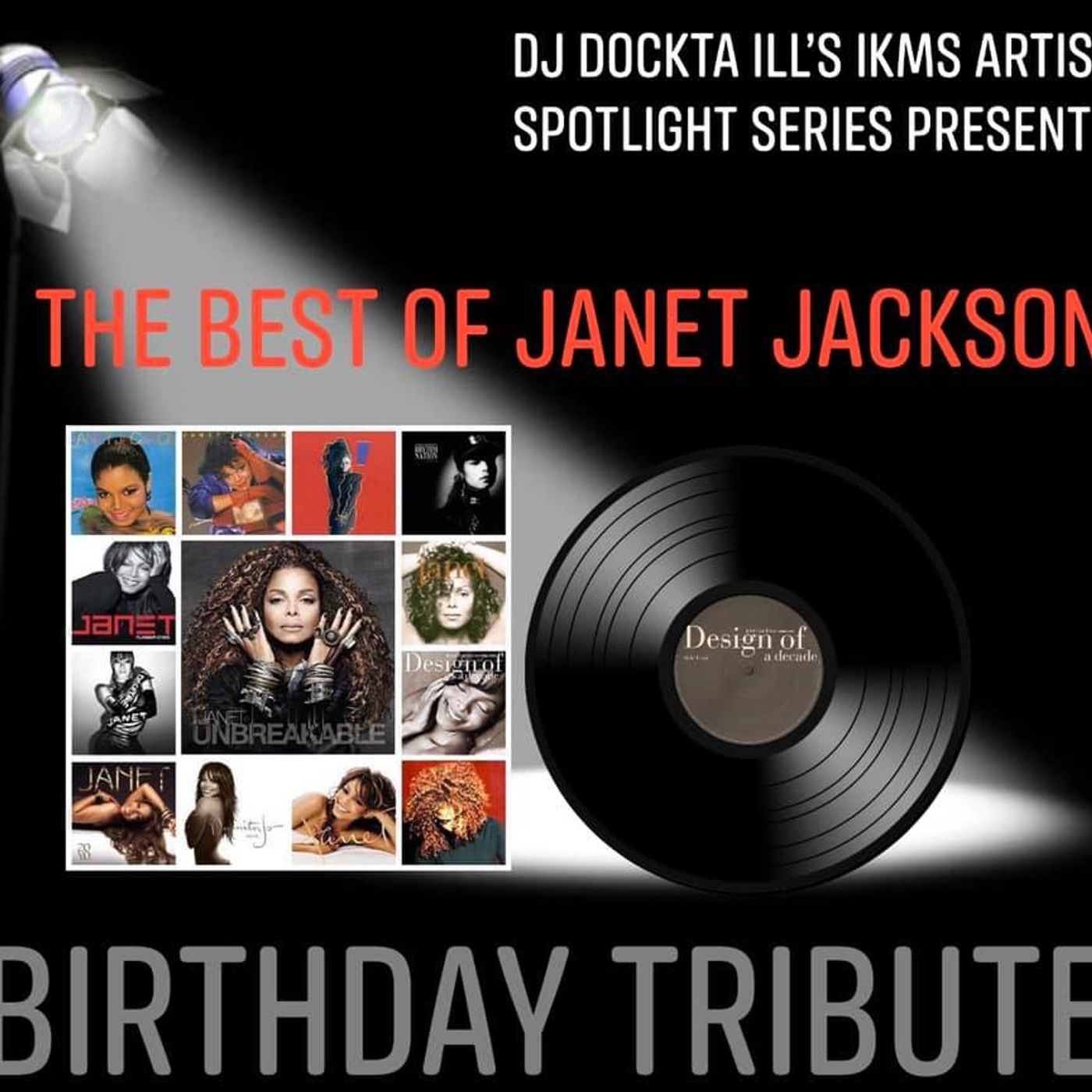 Dj Dockta Ill's IKMS Janet Jackson Birthday Tribute episode artwork
