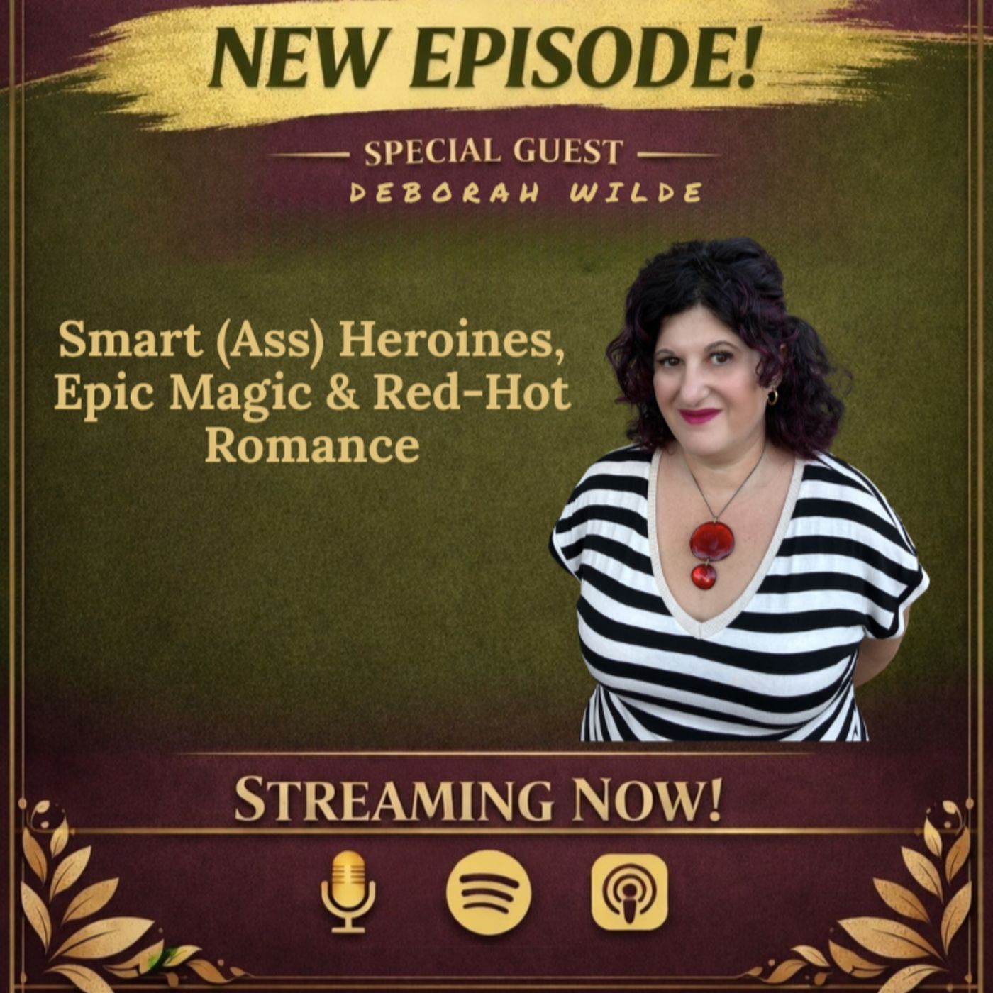Miss Liz Serves Deborah Wilde Smart (Ass) Heroines, Epic Magic & Red-Hot Romance episode artwork