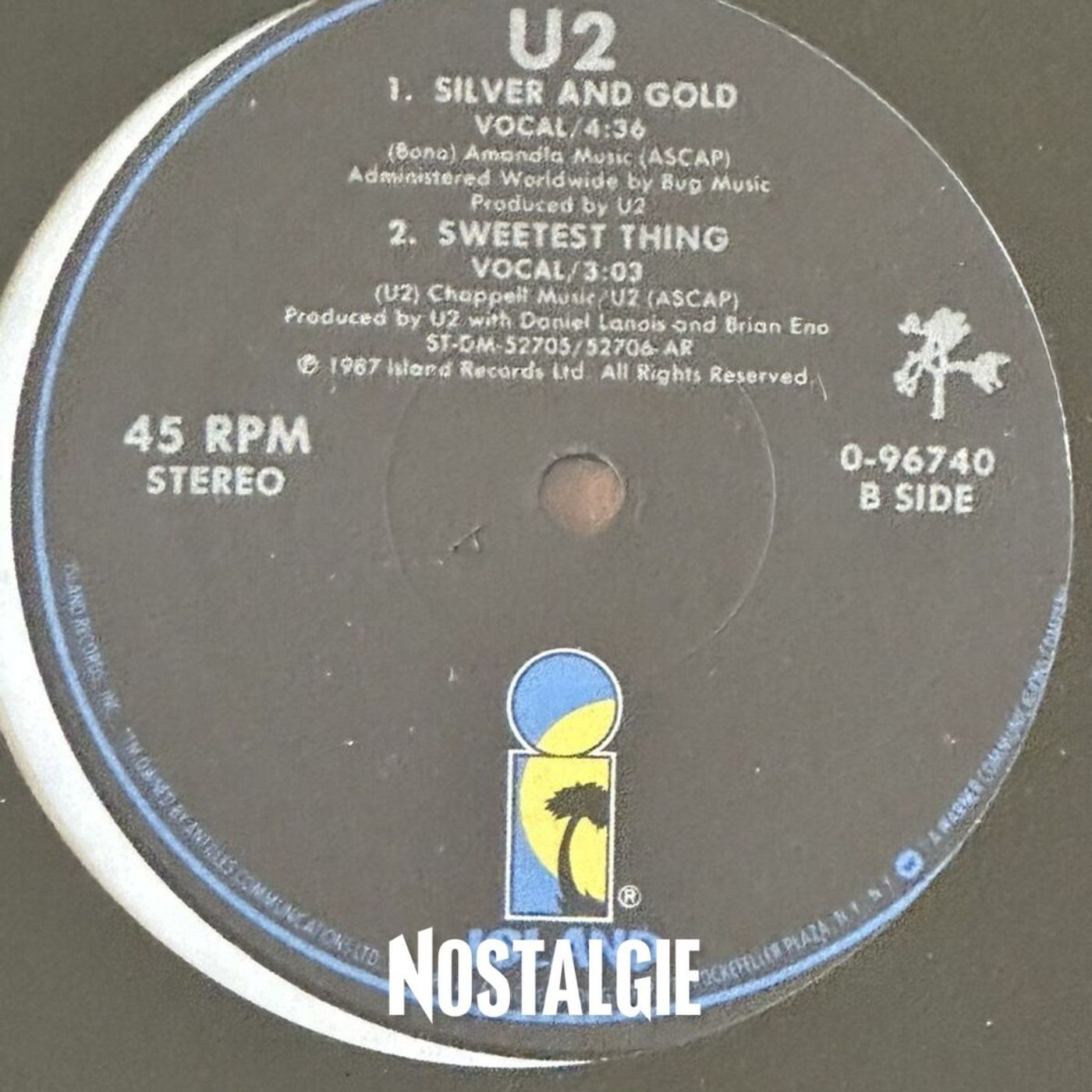 U2 : Sweetest Thing (1987)