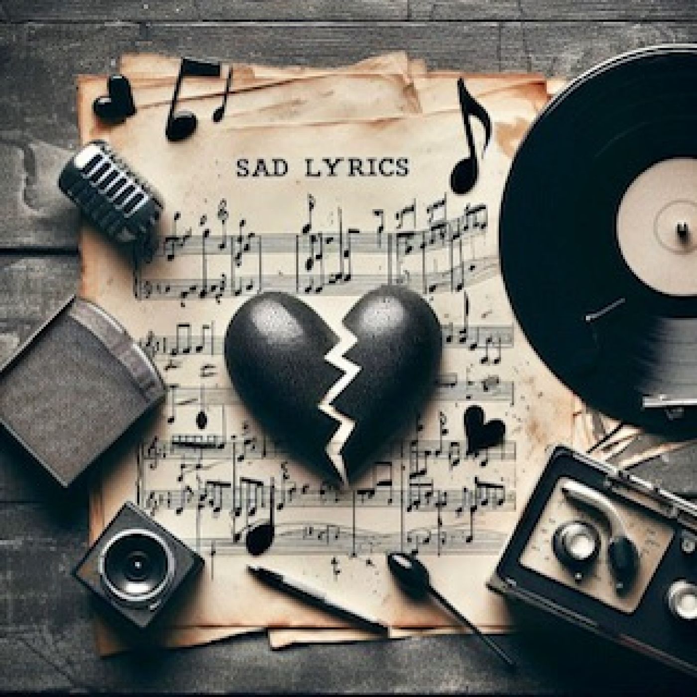 291 - JUST ROCK " Sad Lyris " episode artwork