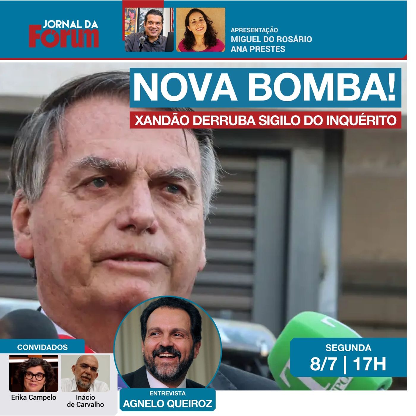 Bomba! Xandão derruba sigilo do inquérito das joias | Segundo PF, Bolsonaro usou dinheiro em Miami episode artwork