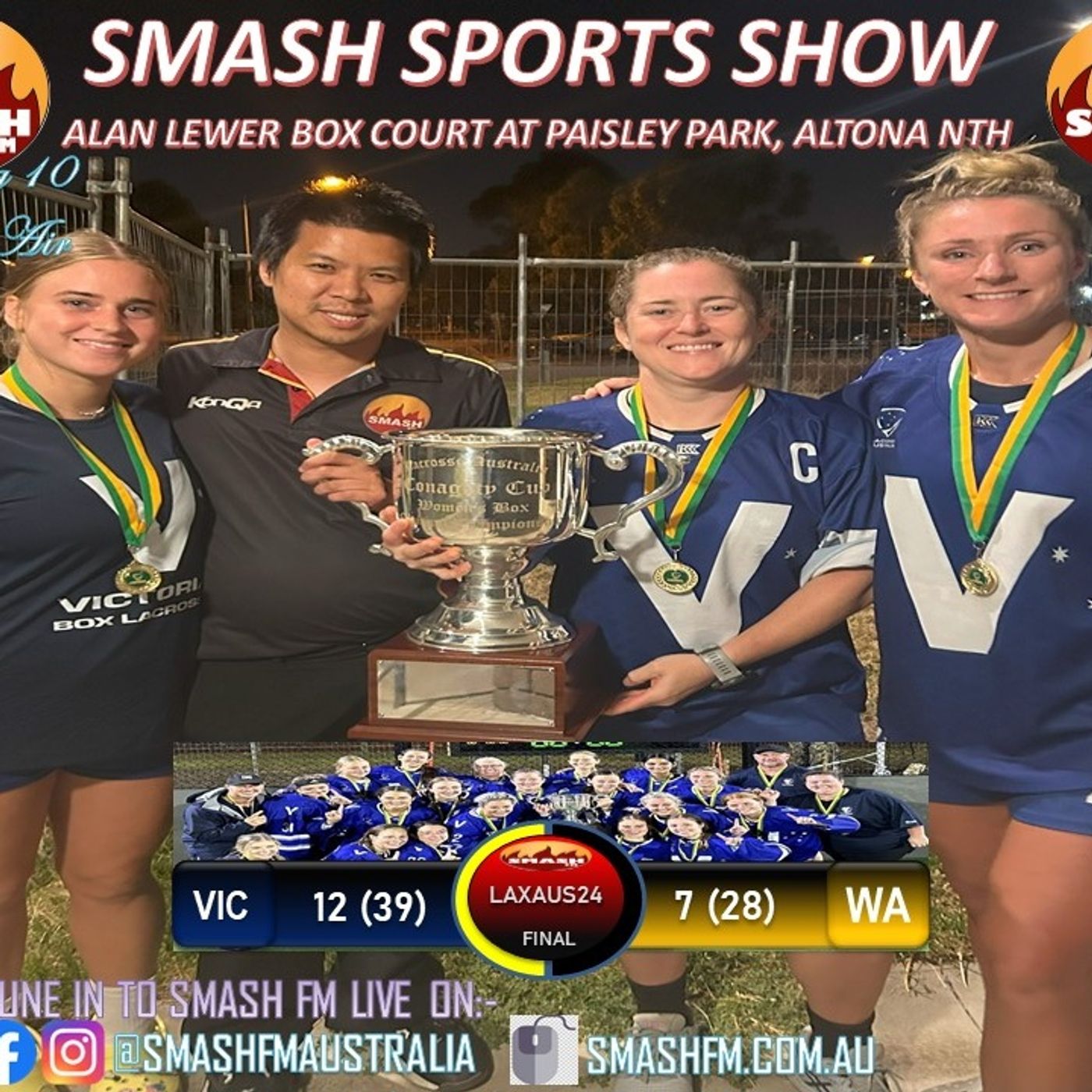 SSS10THYR: Victoria Women’s Box Lacrosse National Champions Post Game Interviews 240224