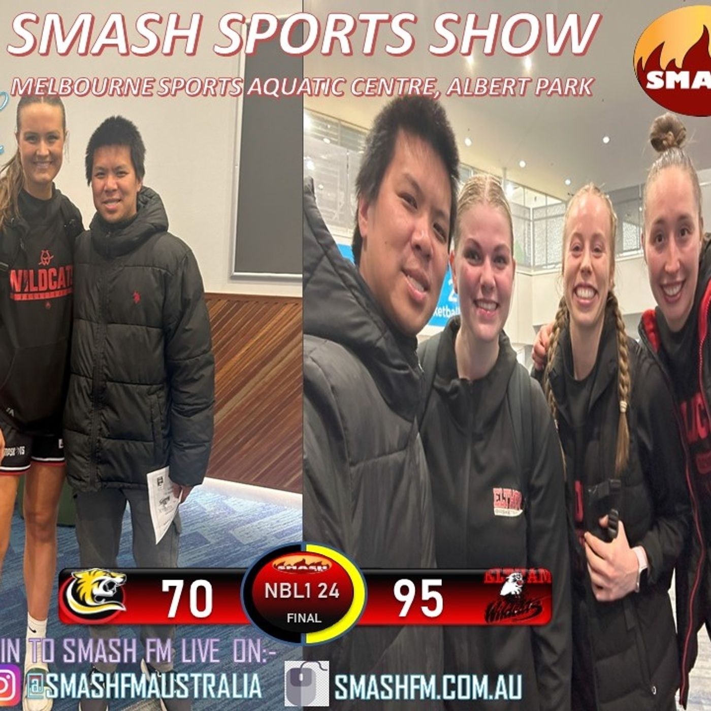 SSS10THYR: Eltham Wildcats NBL1 South Womens Post Game Interviews 270424