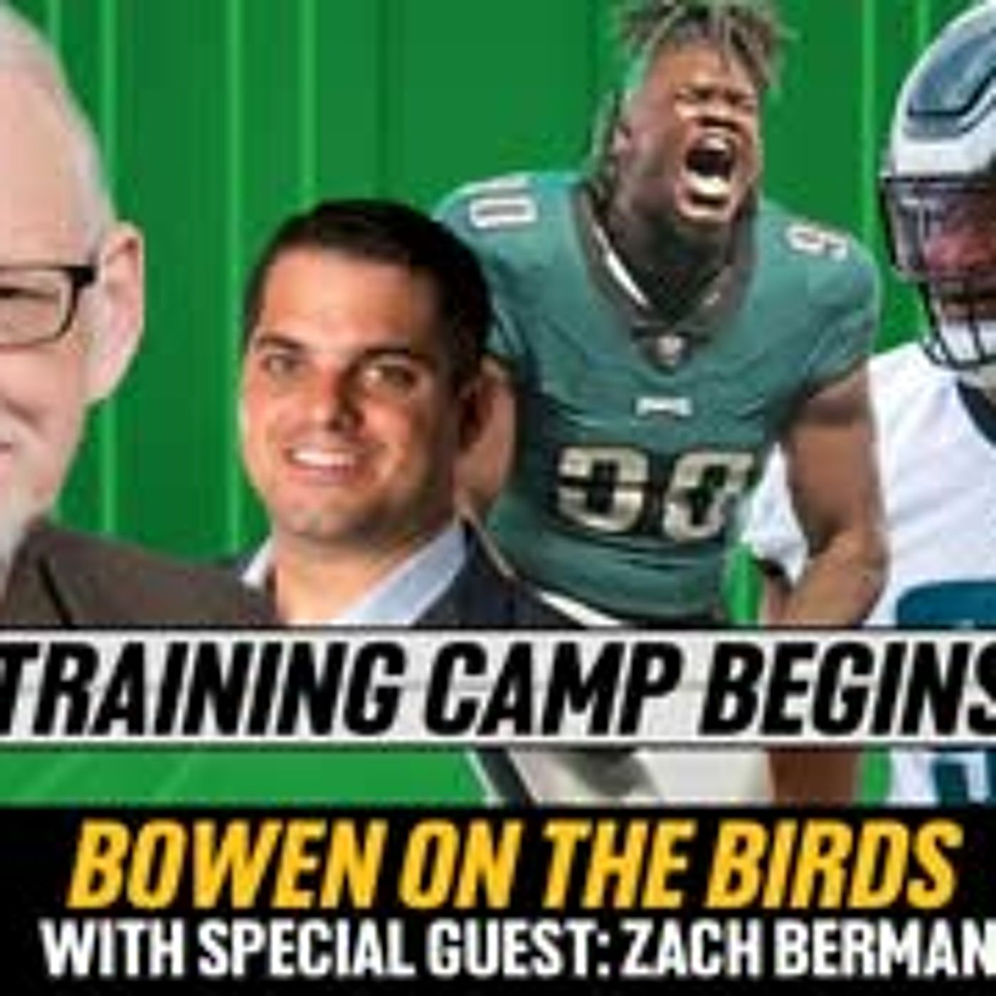 Les Bowen: Philadelphia Eagles Talk w/ Zach Berman of The Athletic | Bowen On The Birds | A2D Radio episode artwork