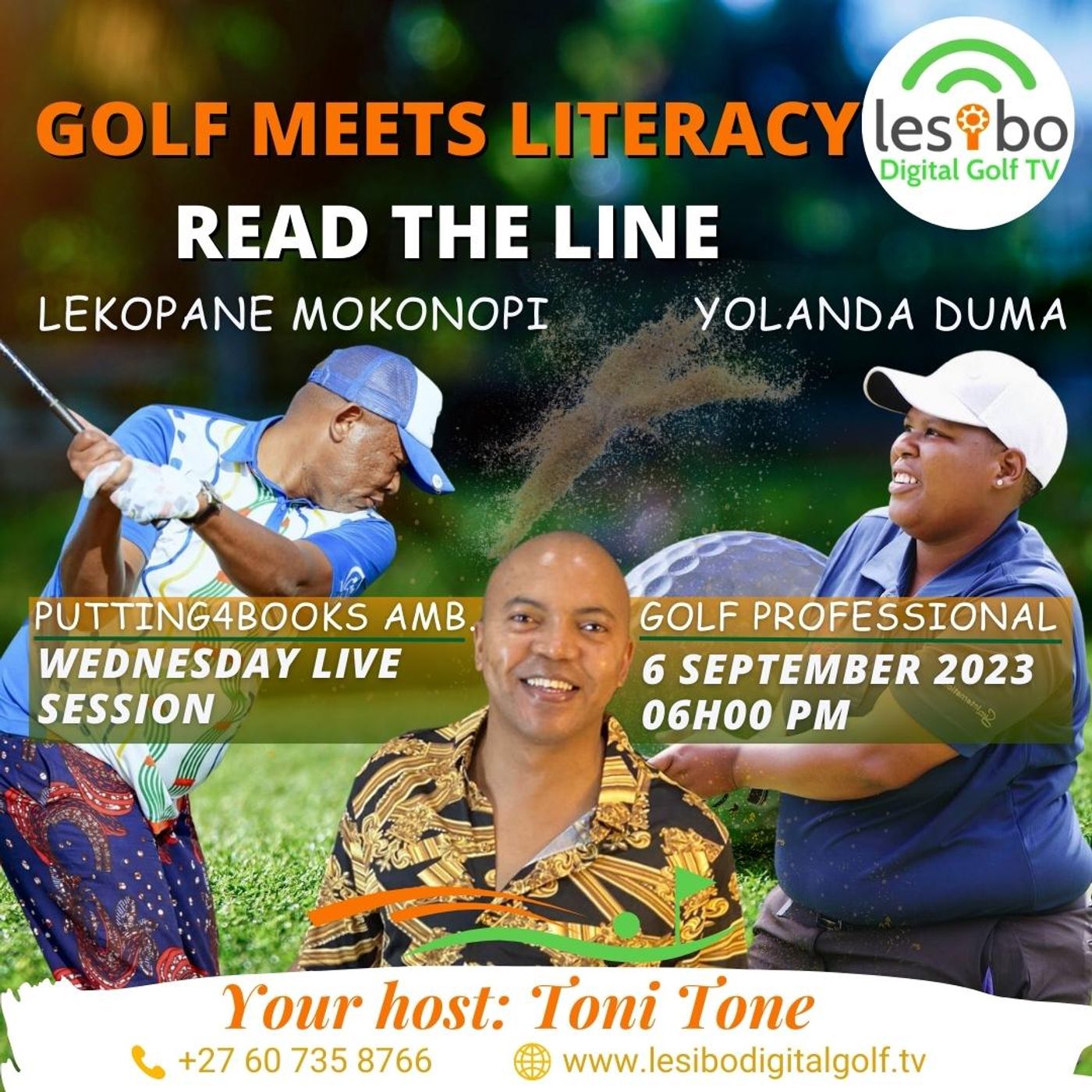Season 1 - Episode 6: Golf Meets Literacy - Read The Line episode artwork