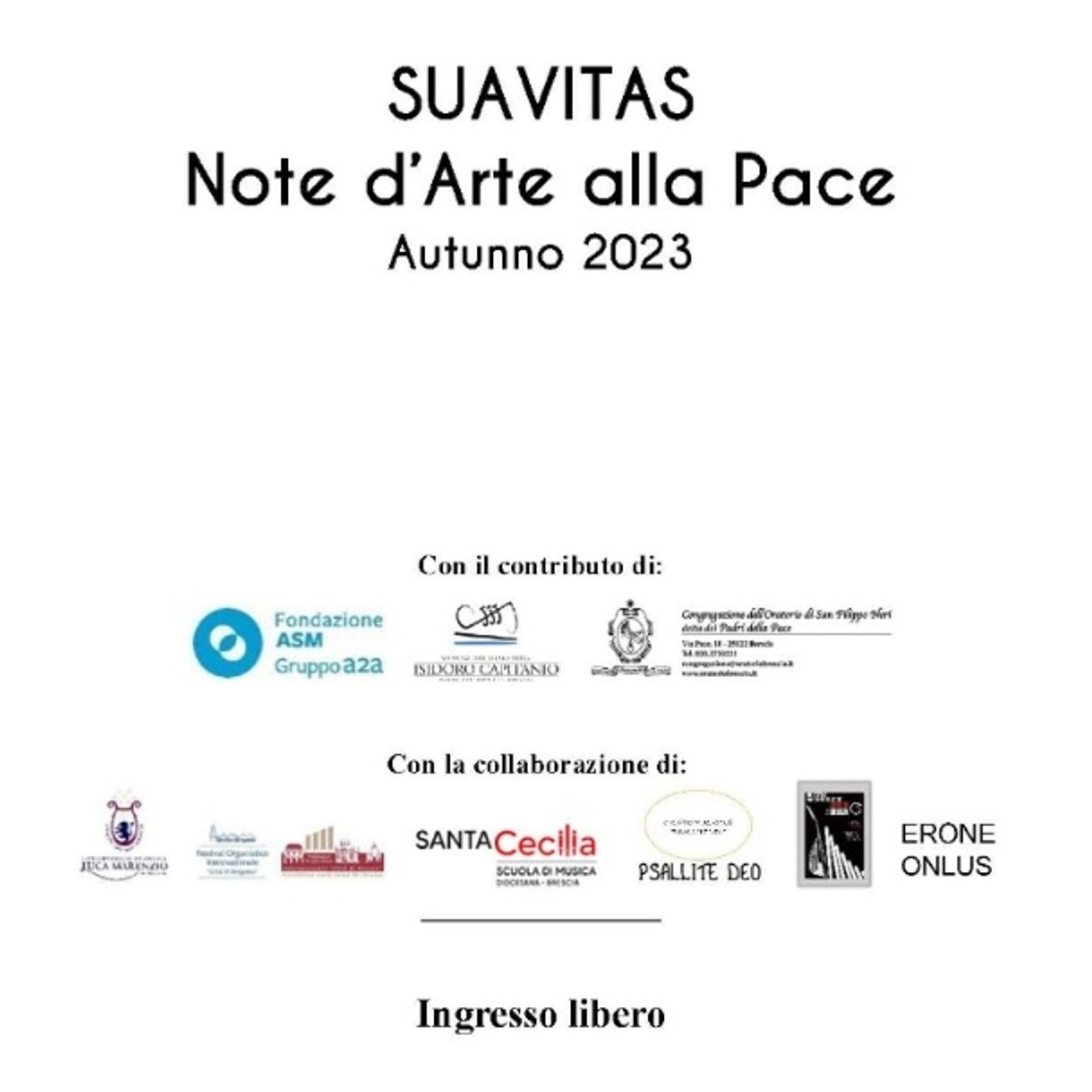 "Note d'arte alla Pace", le proposte culturali dell'Associazione Suavitas: intervista a Gerolamo Tonini  -  3 novembre 2023 episode artwork