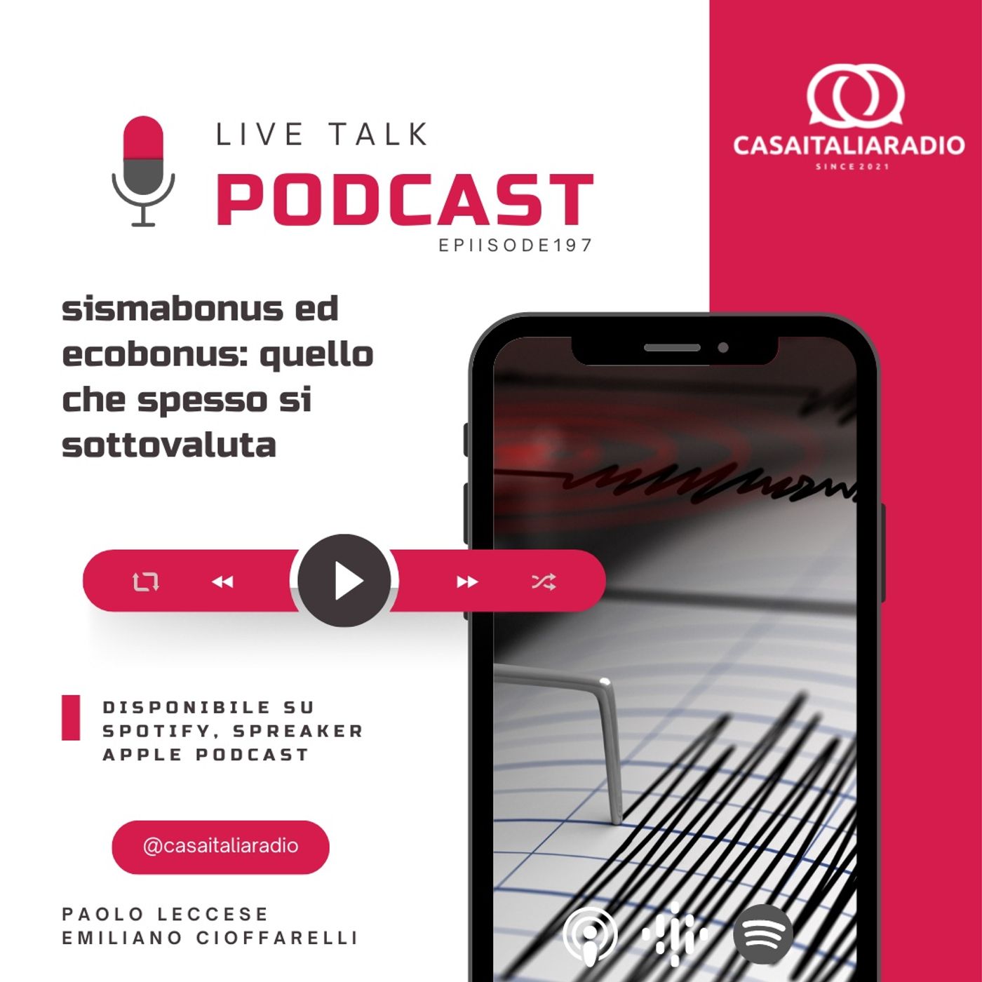 BM - Puntata N. 197 - Sismabonus ed ecobonus, ecco quello che spesso si sottovaluta episode artwork