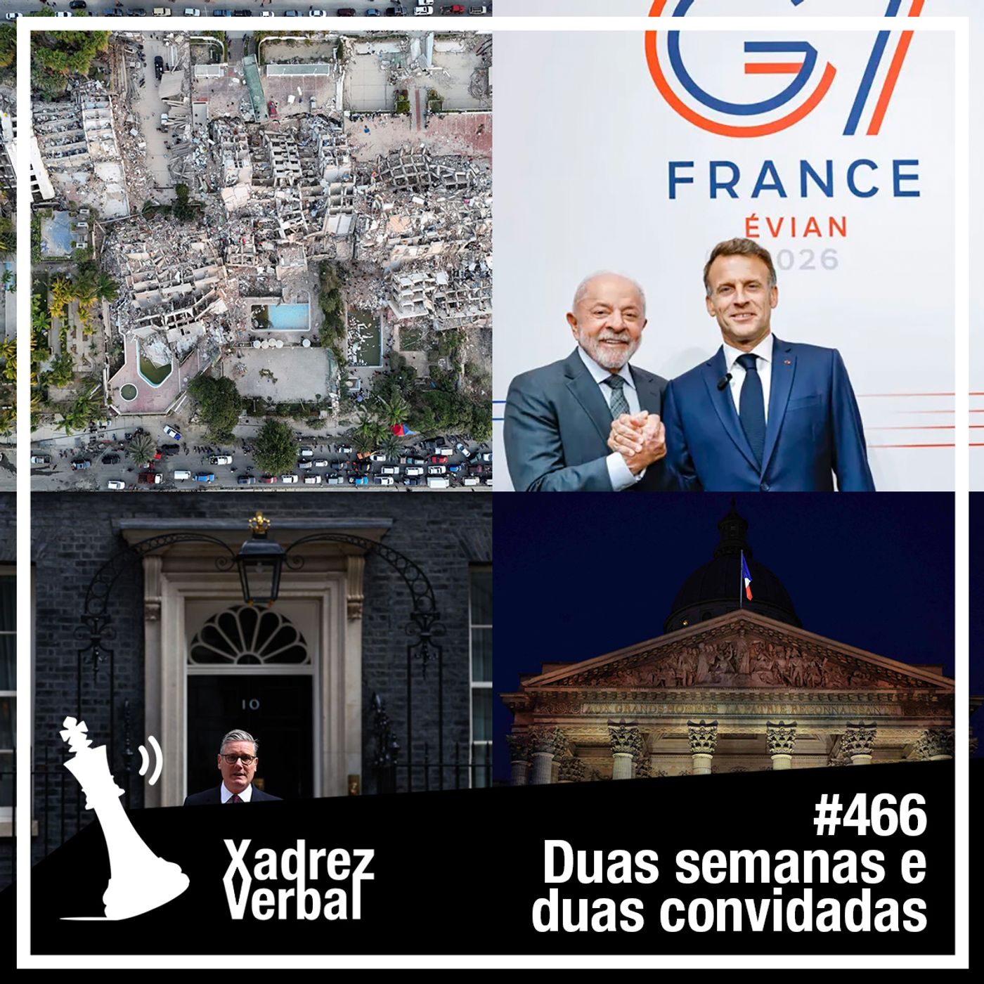Xadrez Verbal #466 Duas Convidadas e Duas Semanas episode artwork
