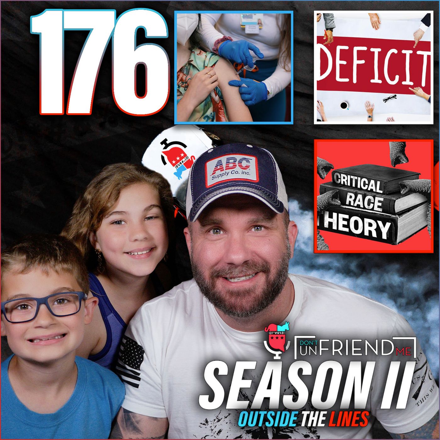 #176: Kids Vaccine and Heart Swelling. Partisanship Amok. Critical Race Theory. episode artwork