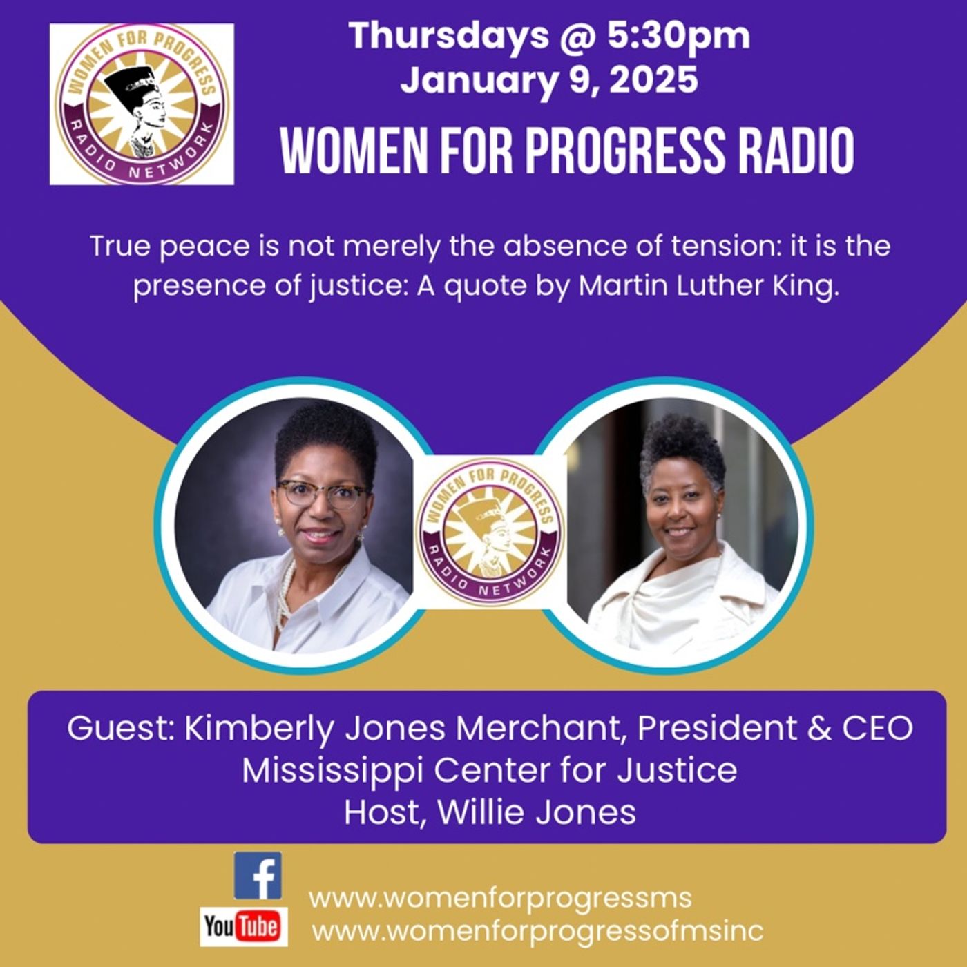 Women for Progress Radio, Guest: Atty Kimberly Jones Merchant