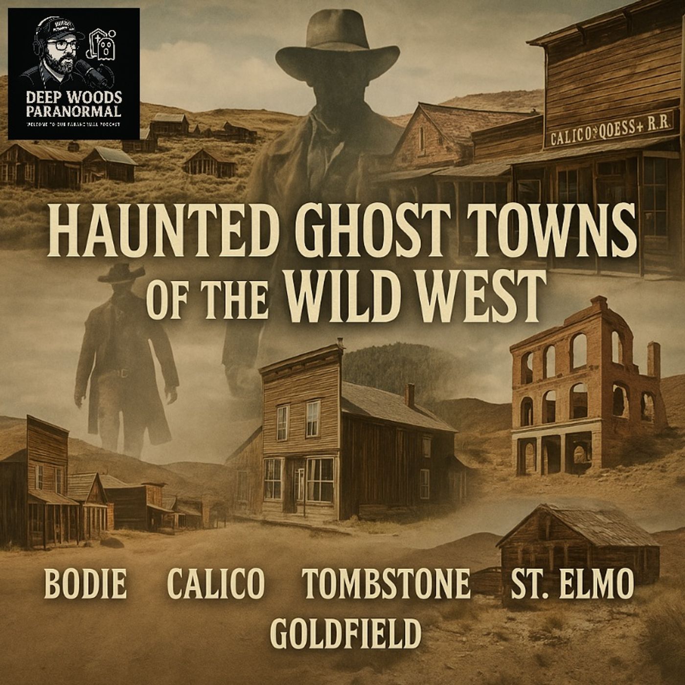 Haunted Ghost Towns of the Wild West | Bodie, Calico, Tombstone, St. Elmo & Goldfield