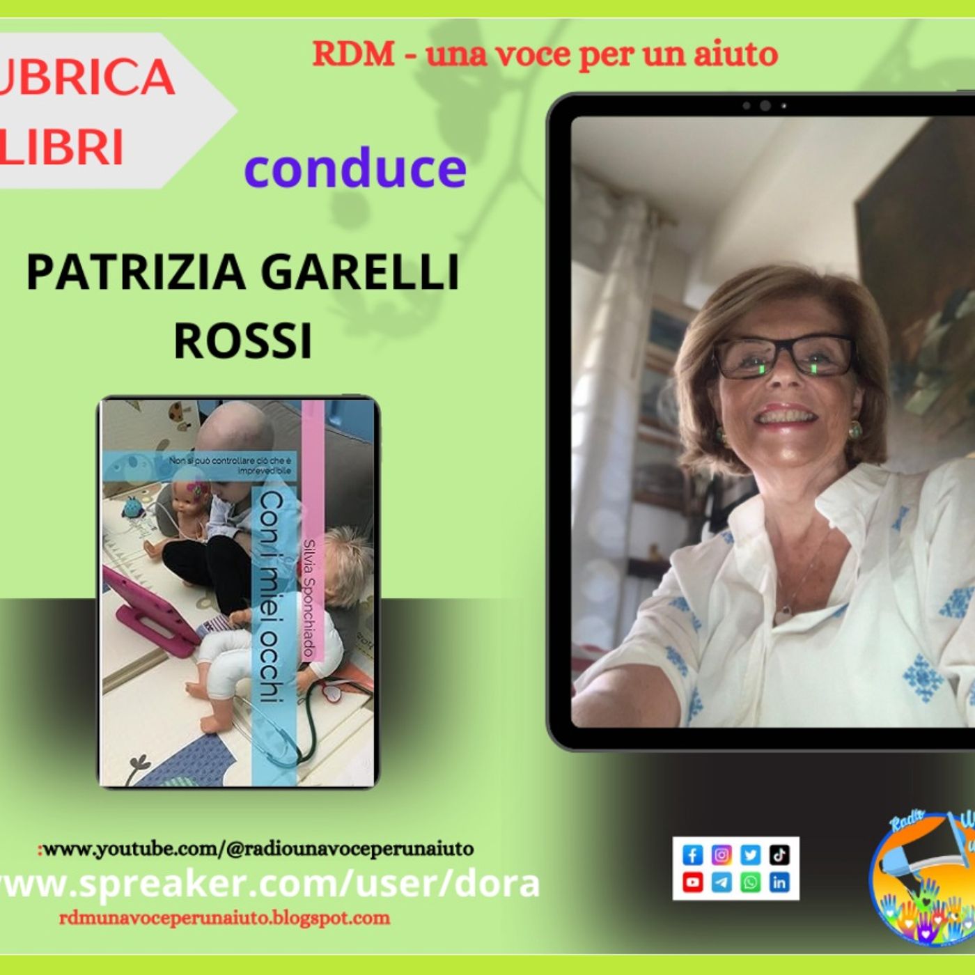 Rubrica Libri -  Con i miei occhi di Silvia  Sponchiado episode artwork