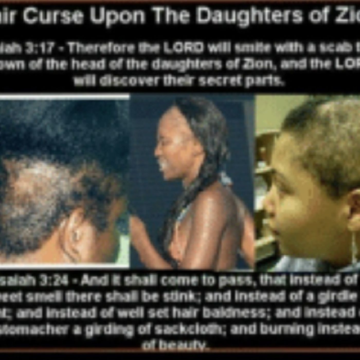 TIME TO GET AWAY FROM CURSED BLACK FEMALES!I REBUKE U DEMONIC CURSED LADYS!(THEY HATE YAH AND WANNA RULE!) episode artwork