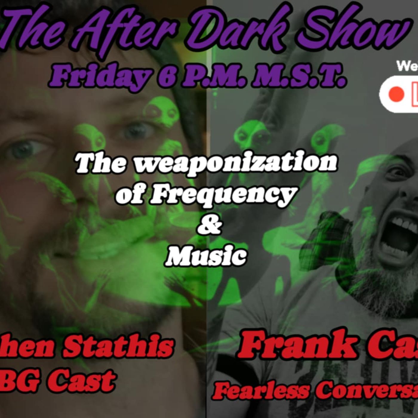 After Dark Clips: Frank Castle & BG Cast | Weaponization of Frequency & Music