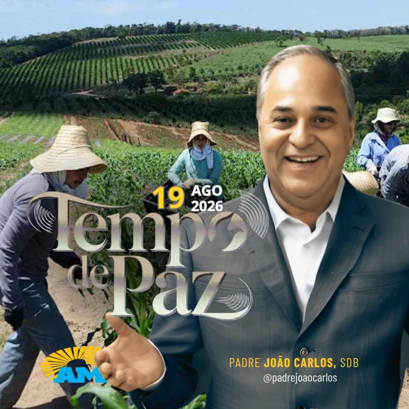 19/08/26 - Programa Padre João Carlos | Tempo de Paz episode artwork