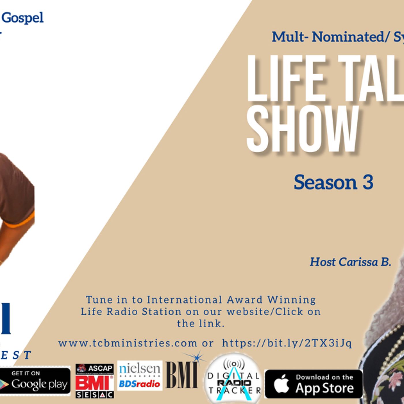 LIfe Talk Podcast/ Radio Show- Host Carissa B.