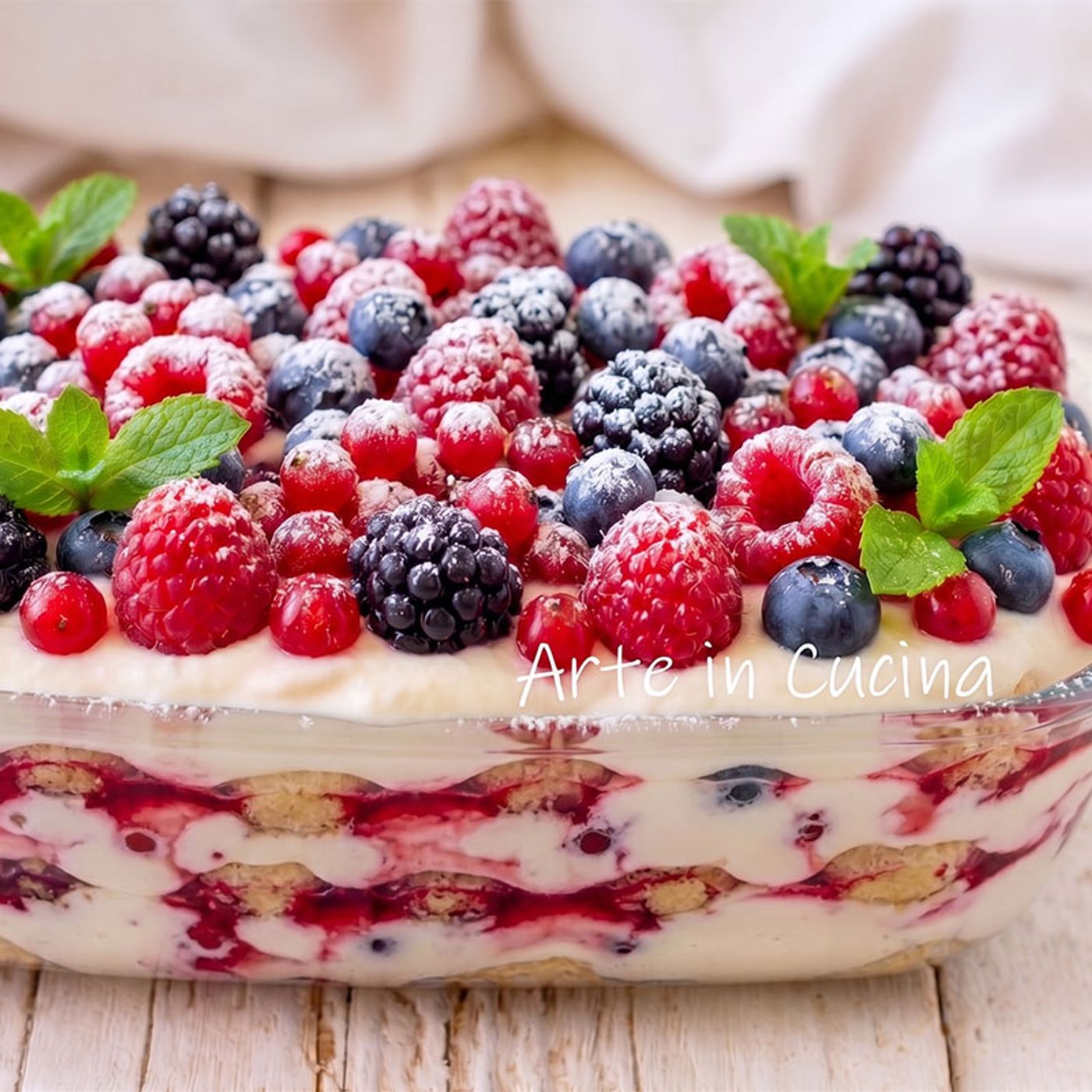 TIRAMISù ai FRUTTI di BOSCO