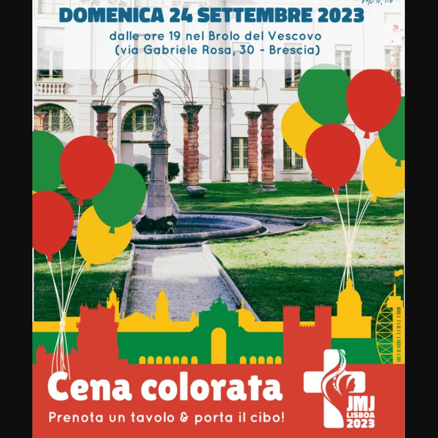 Una Cena Colorata con il Vescovo, per continuare a vivere la GMG: Intervista a don Giovanni Milesi  -  6 settembre 2023 episode artwork