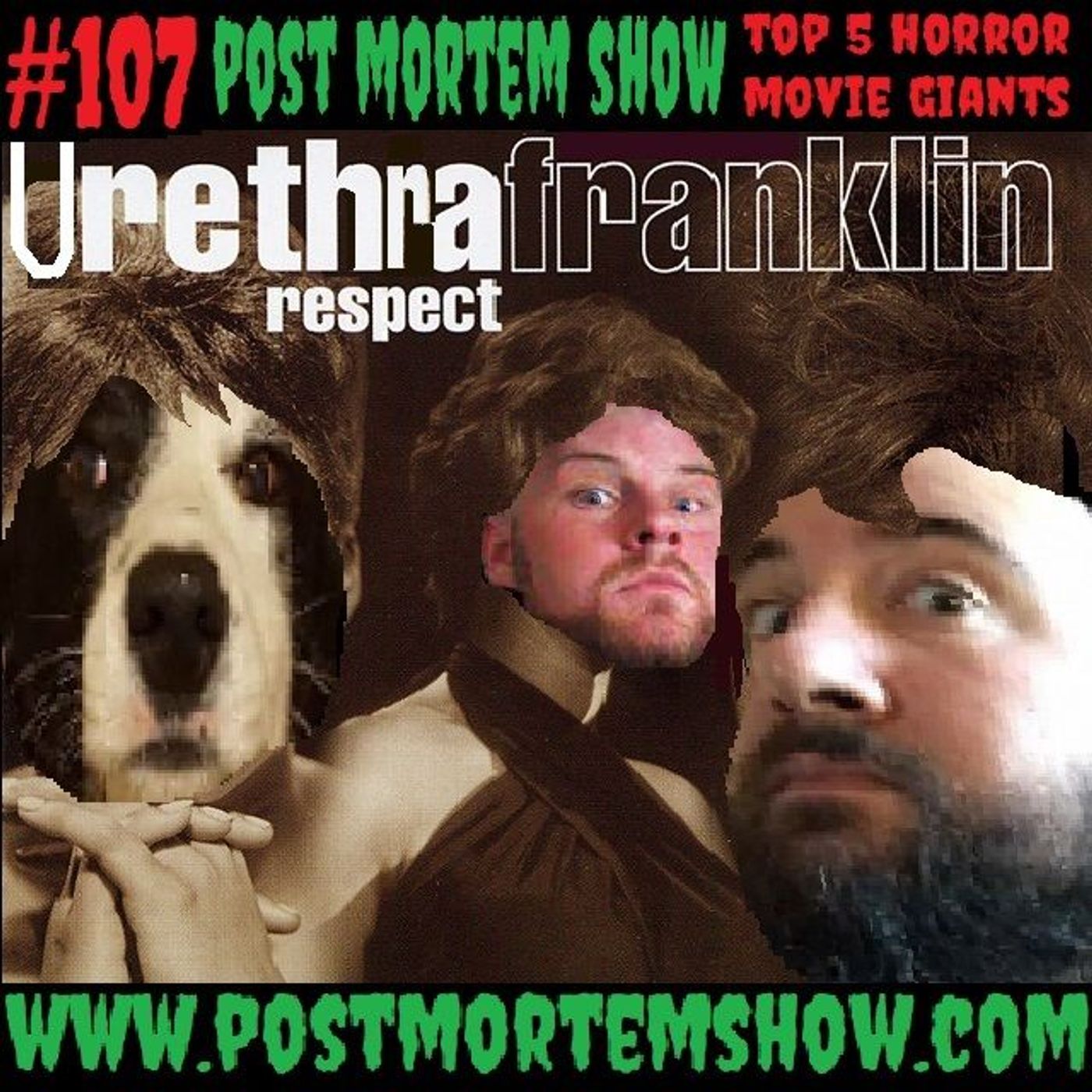 e107 - Urethra Franklin (Top 5 Horror Movie Giants) episode artwork