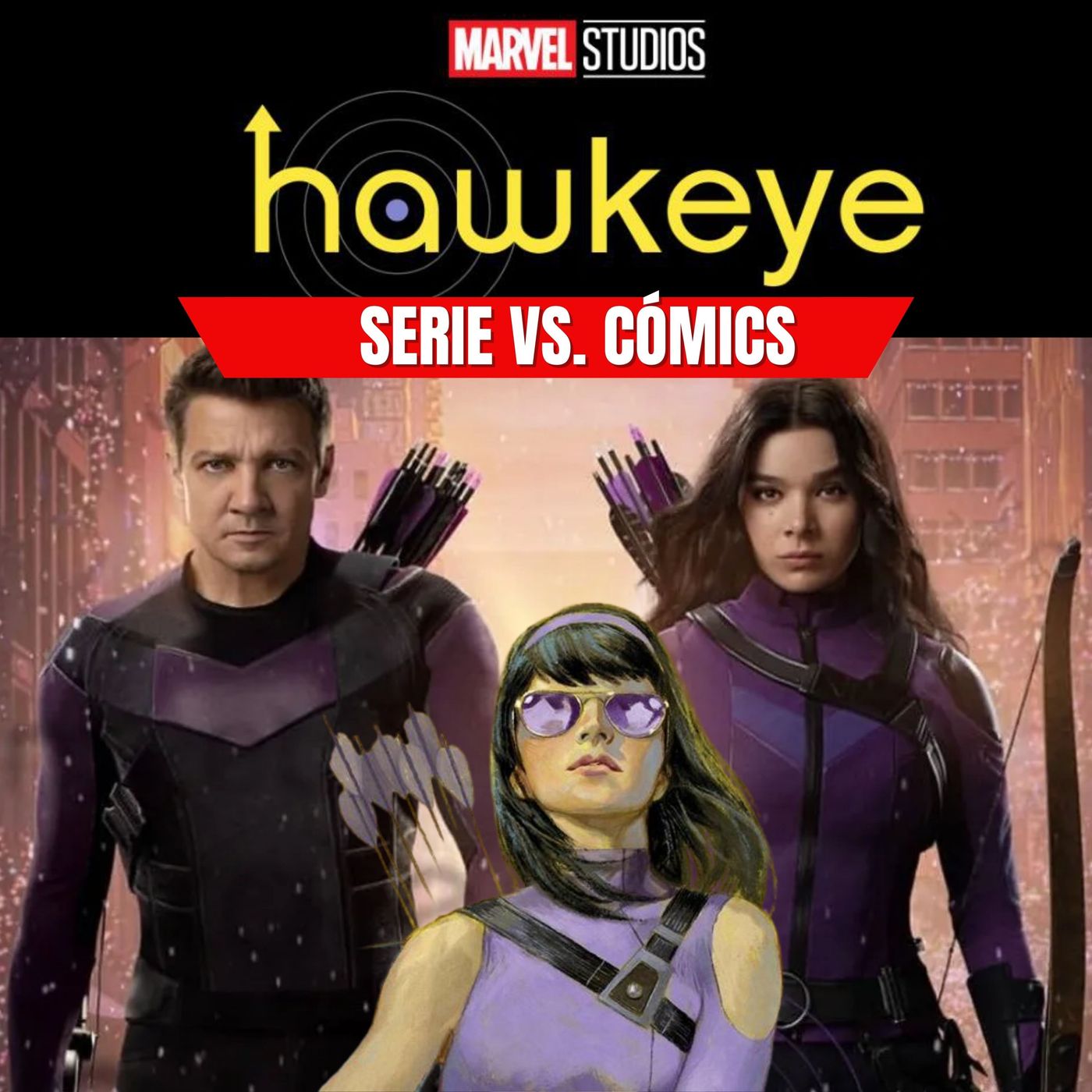 ¿Quién te conoce, Kate Bishop? - Hawkeye: Serie vs. cómics episode artwork