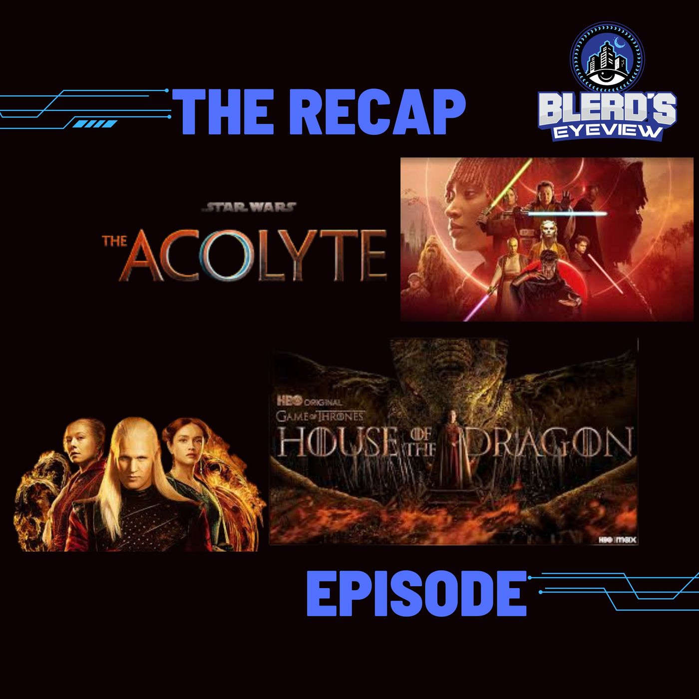 S13E017: Dragons and Jedi: A tale of Fire and Force episode artwork