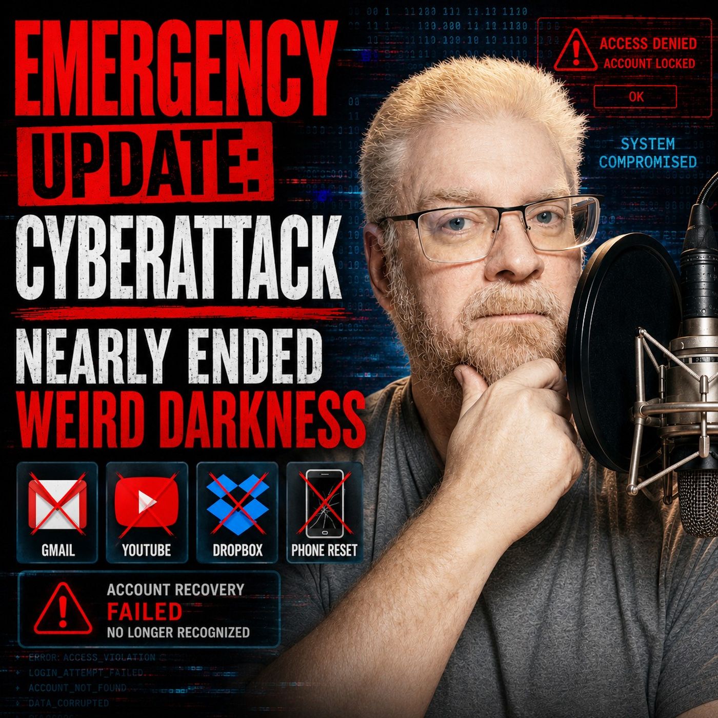 Emergency Update: Cyberattack Nearly Ended Weird Darkness