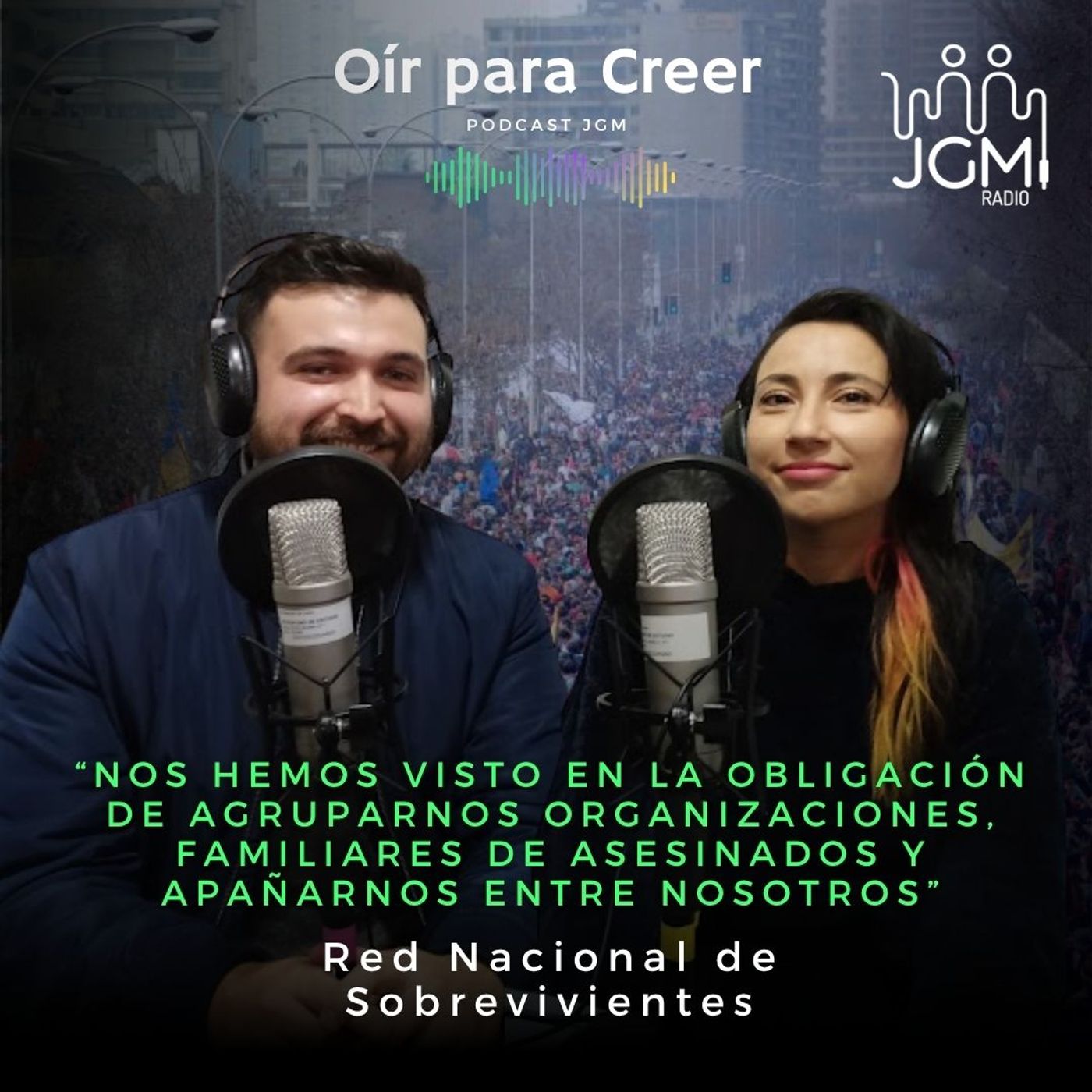 Red de Sobrevivientes: Nos hemos visto en la obligación de agruparnos organizaciones, familiares de asesinados y apañarnos entre nosotros episode artwork